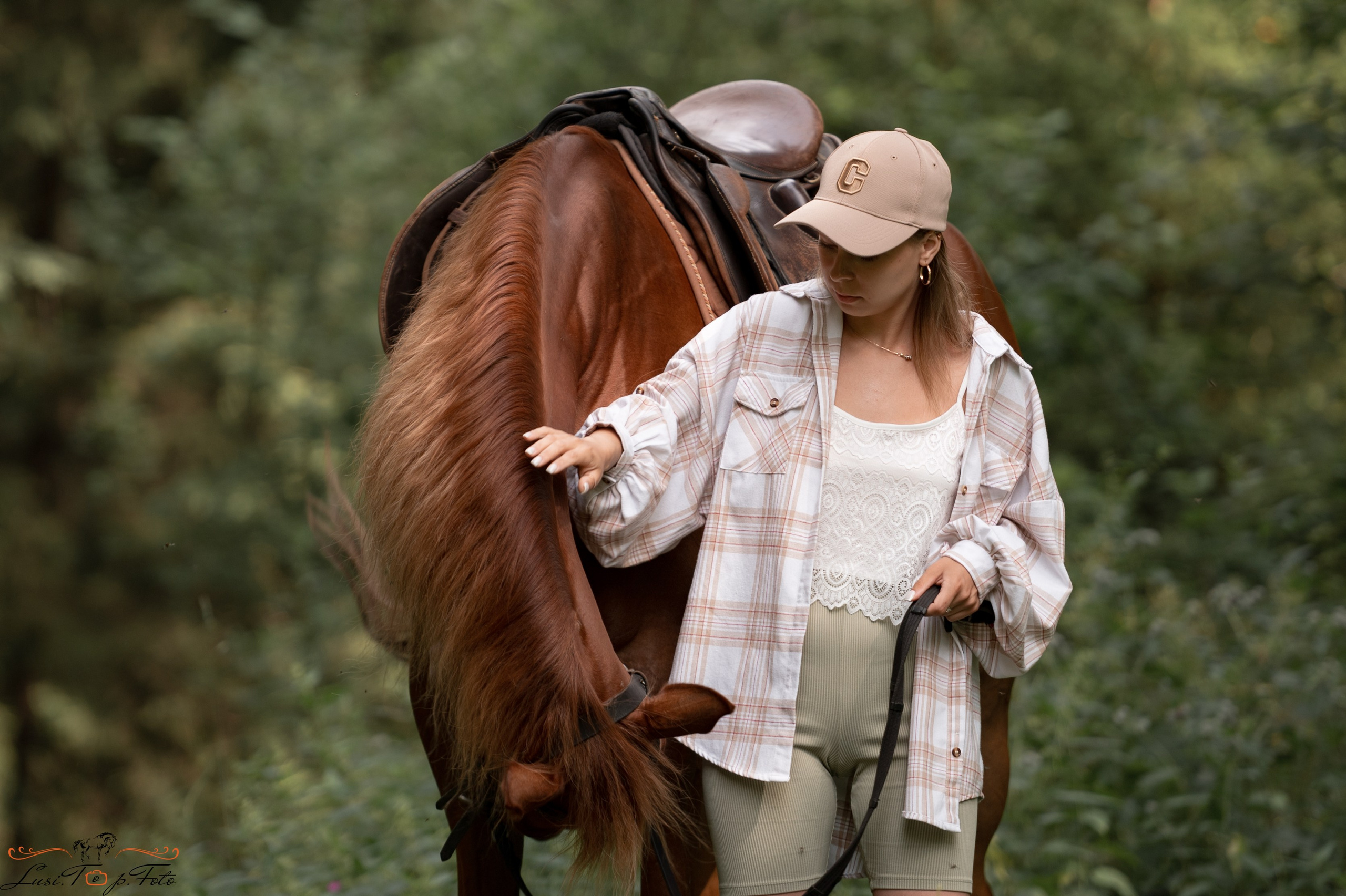 Фотосессия «Без ретуши». Конный и фотограф с животными в Твери Топталова Люся