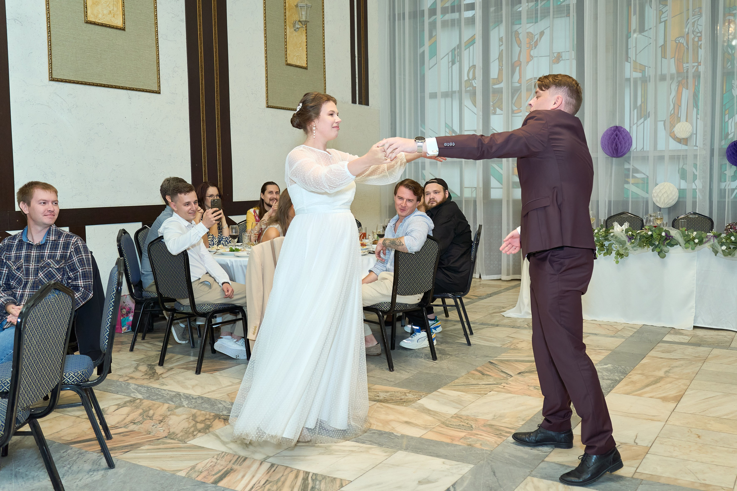 Свадебный банкет. Репортажный и портретный фотограф в Томске Ларионов Артём