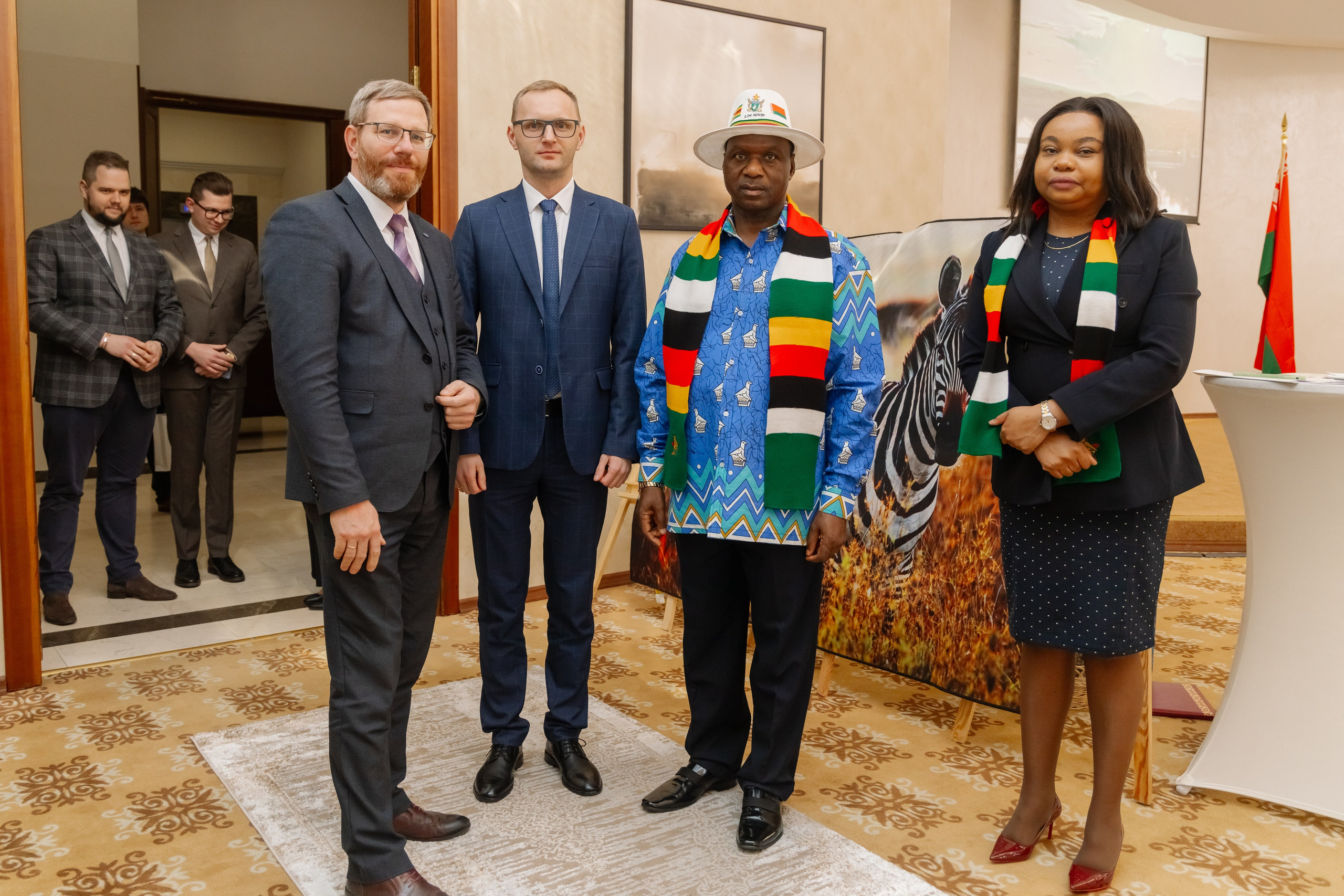 Фотосъемка делегации Посольства Зимбабве в Минске. Свадебный фотограф в Минске/Беларуси Сергей Спиридонов