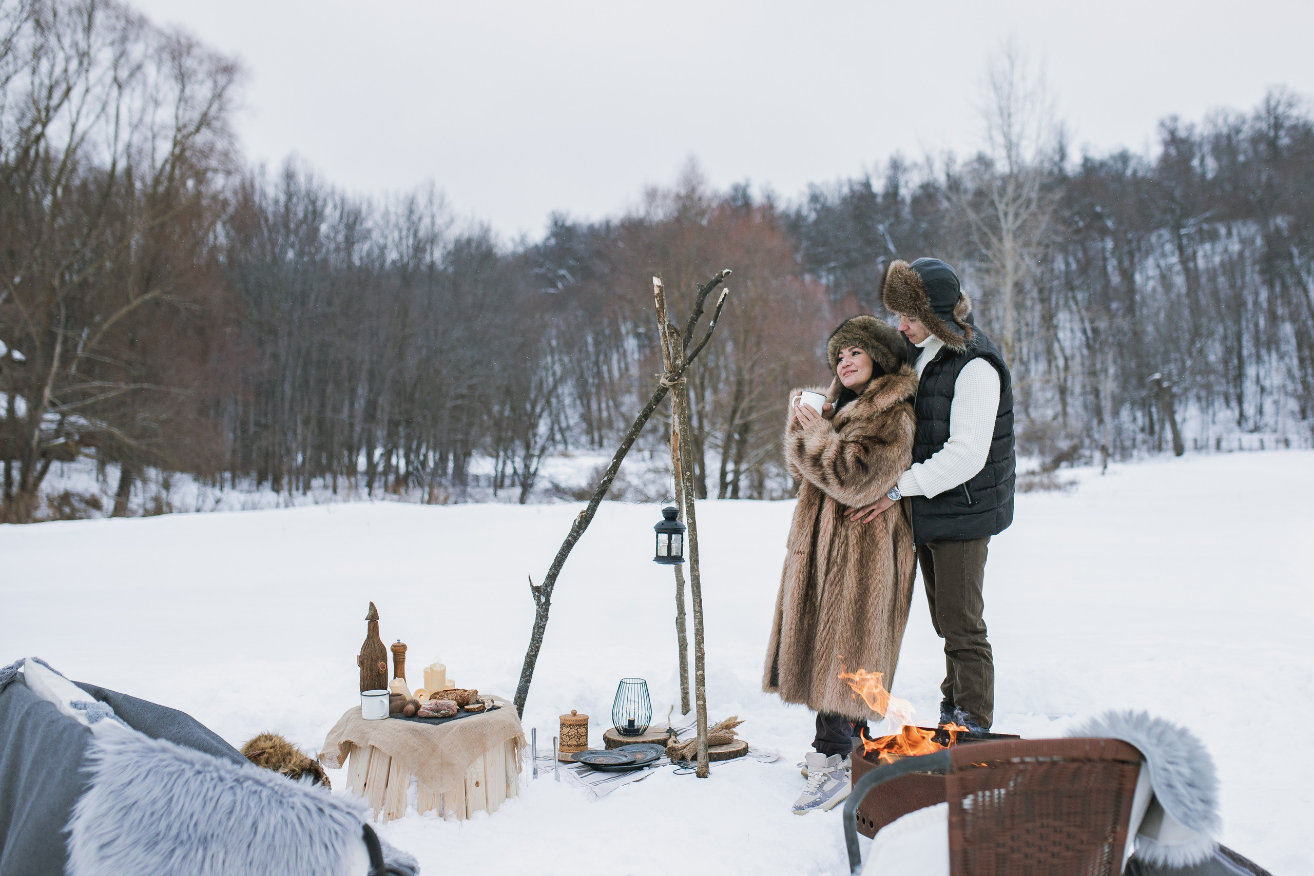 Снежные объятия