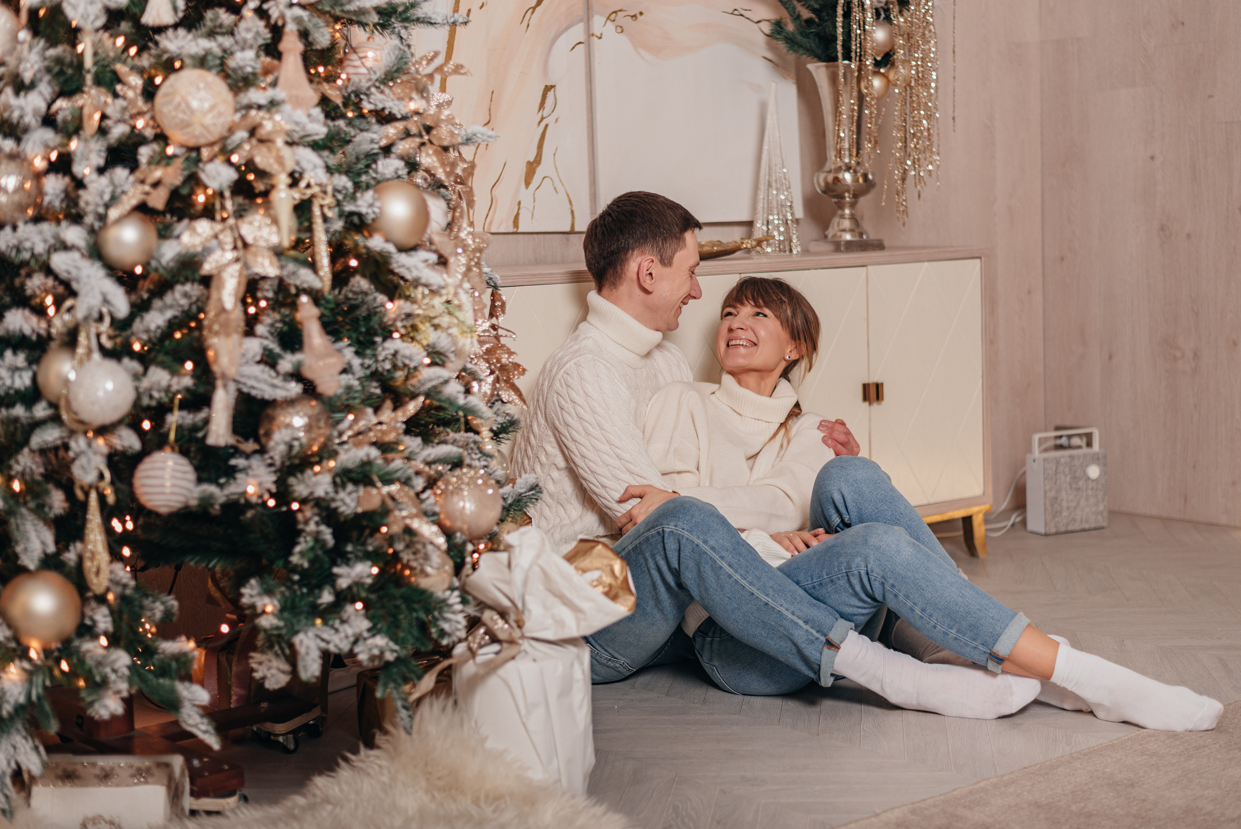 Семенйная фотосессия в студии. Фотограф Москва