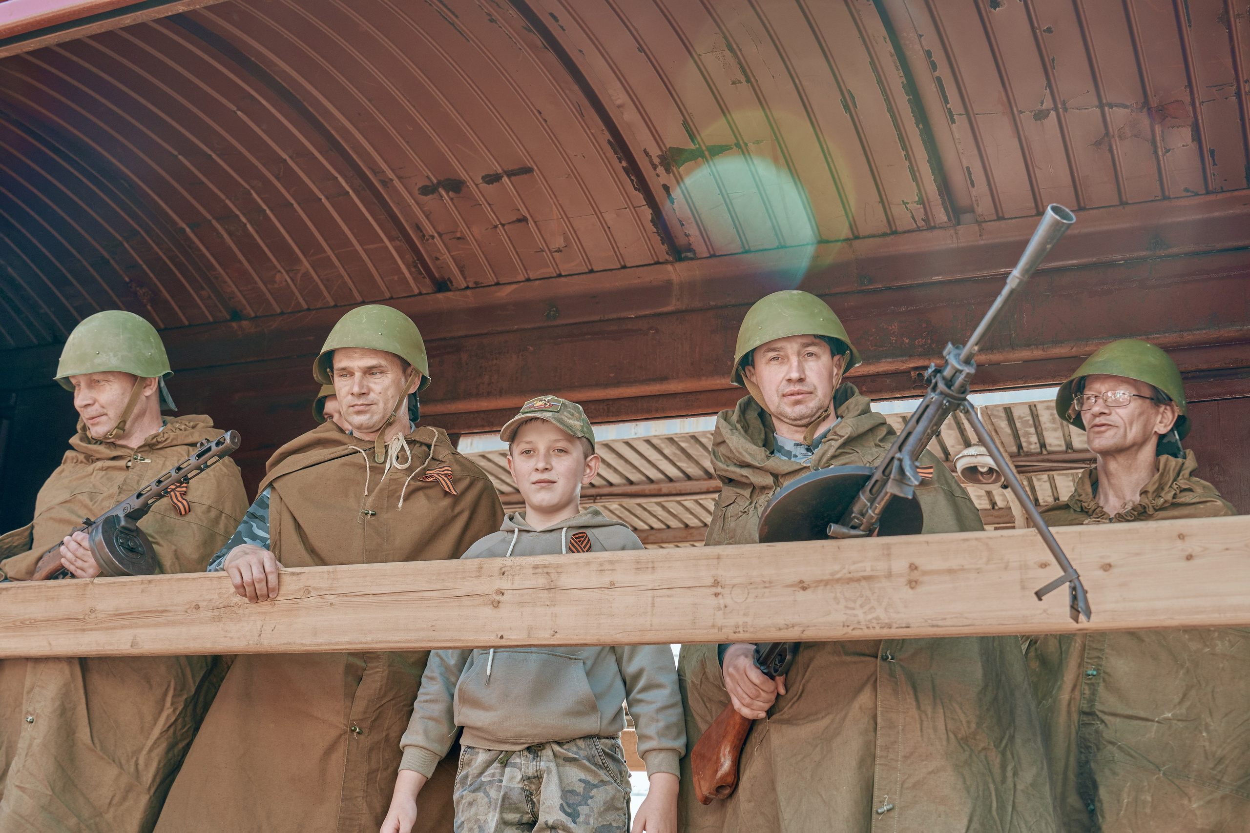 Поезд Победы!. Фотограф во Владивостоке