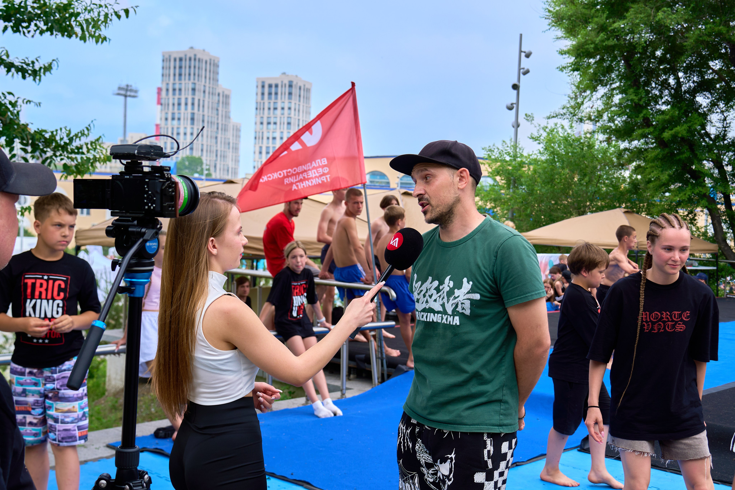 День спорта. Фотограф во Владивостоке
