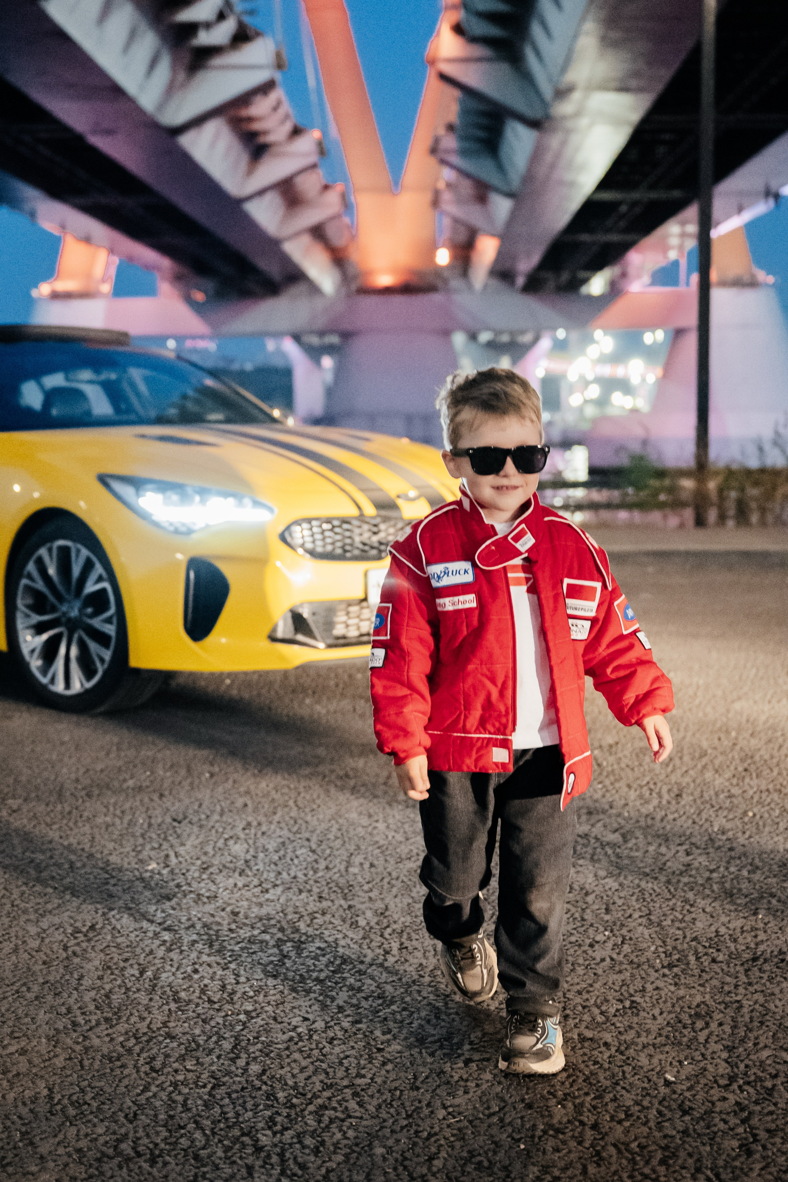 Ночные гонщики. Профессиональный фотограф Артем Рахимов в Казани