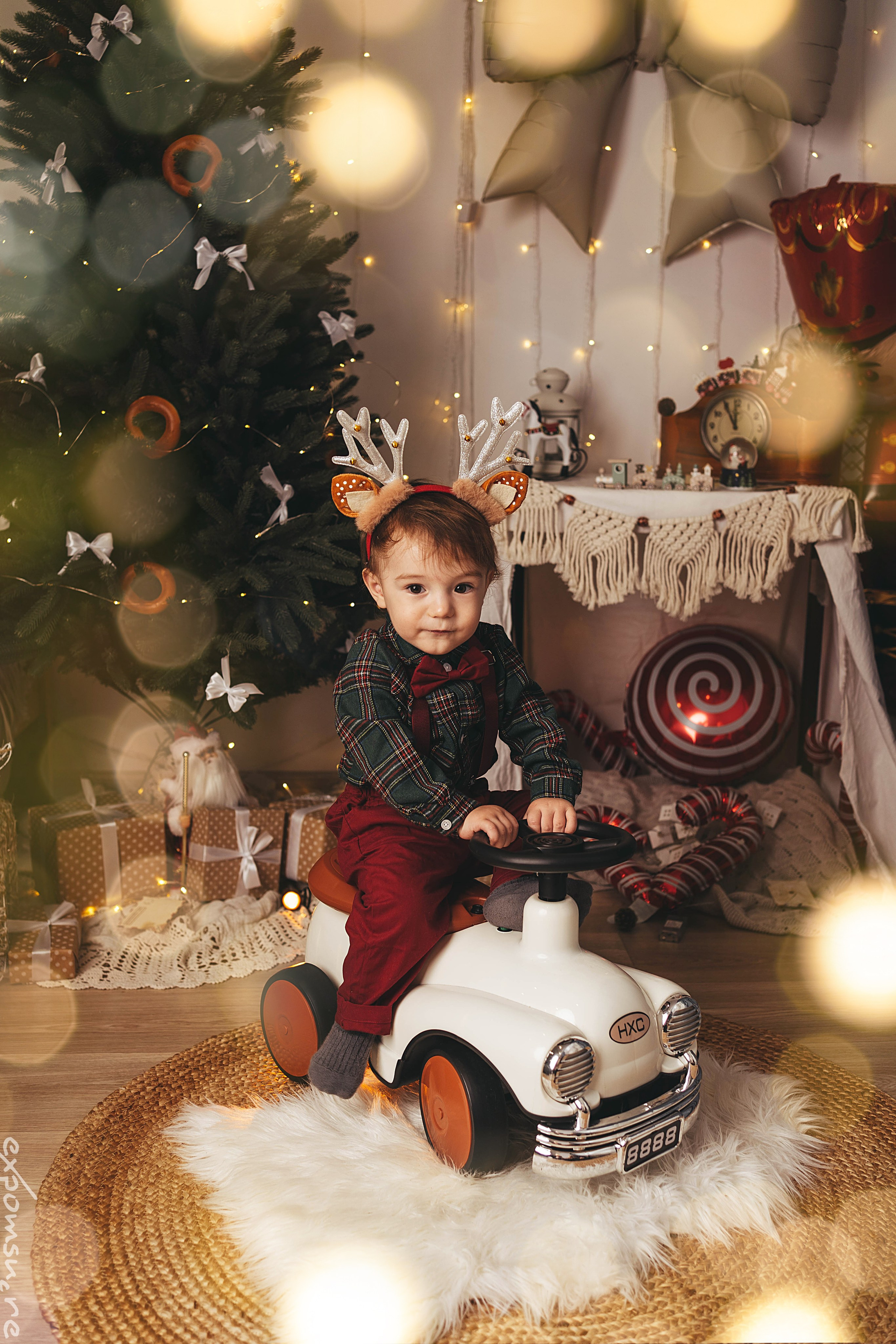 Новогодний фотопроект для малышей 2026. Семейный и детский фотограф новорожденных Ульяновск