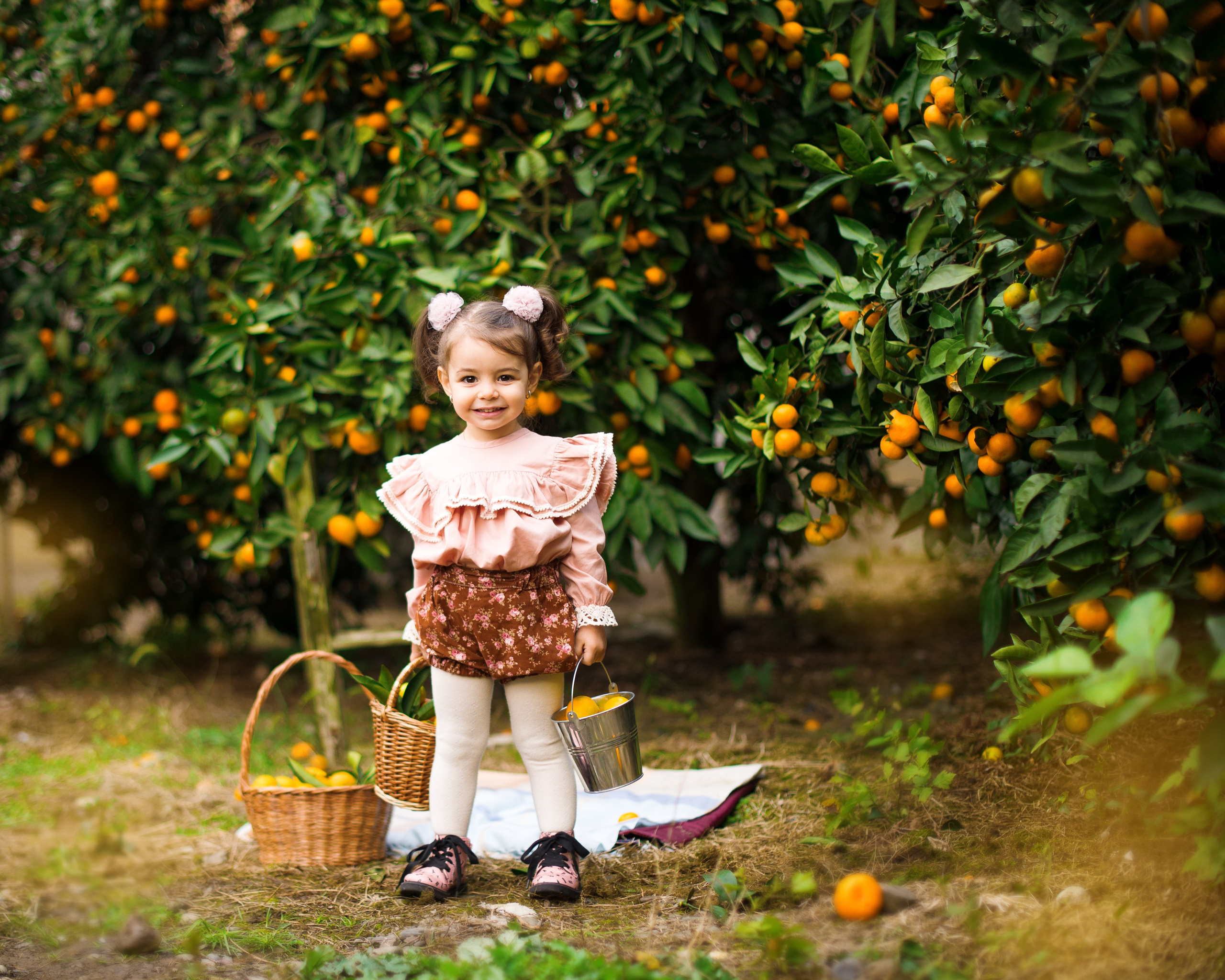 Мандарины. Детский и семейный фотограф в Абхазии