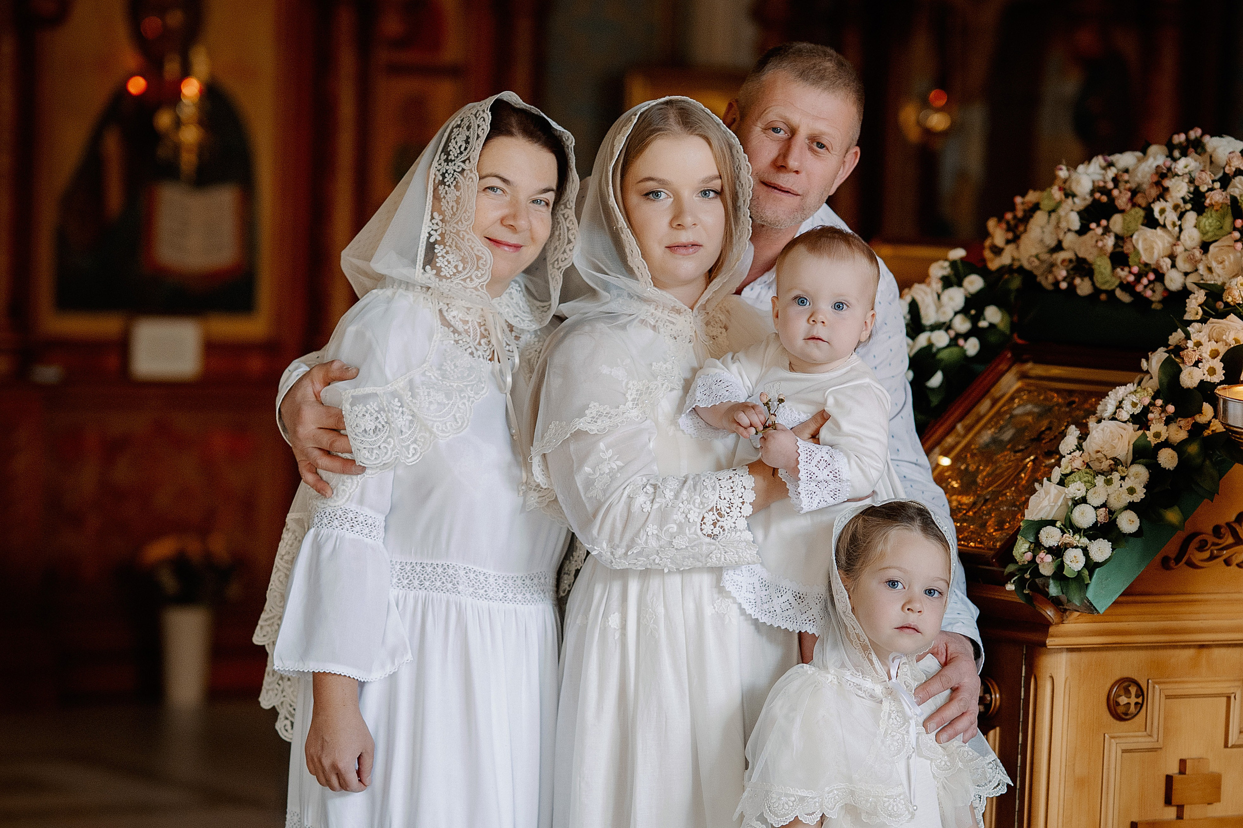 Крещение Красимиры. Фотограф на Крещение и Венчание в Красноярске Рамазанова Юлия