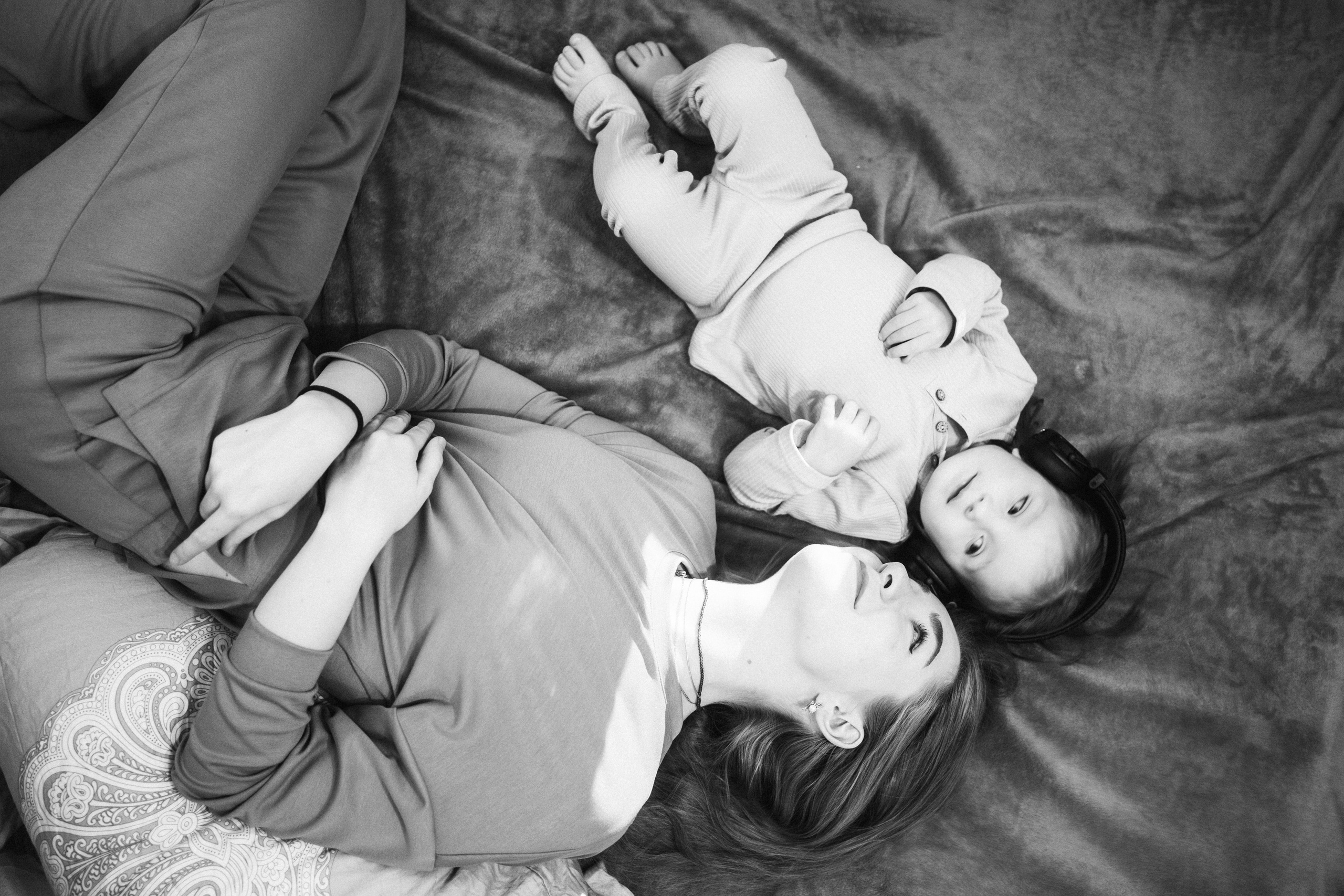 Евгений и Альбина с дочками. Фотограф в Москве Максим Скоробогатов