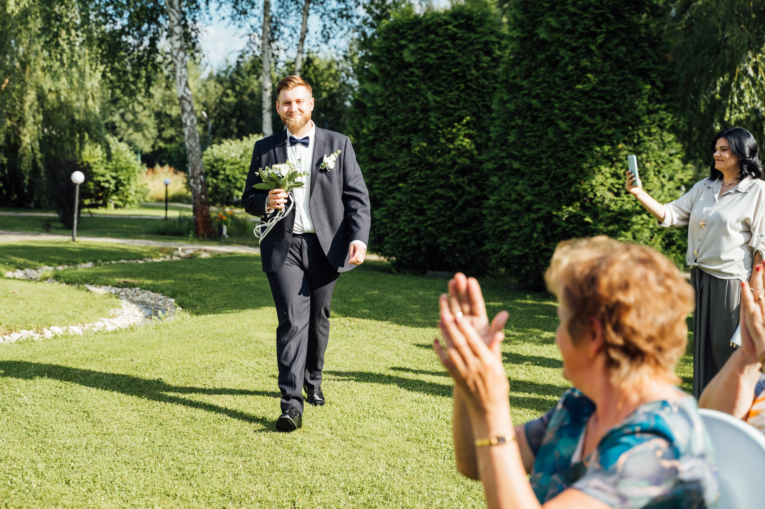 Дмитрий и Елизавета — свадебный день 25.07.2025. Свадебный фотограф в Коломне, Воскресенске, Егорьевске Владимир Петров