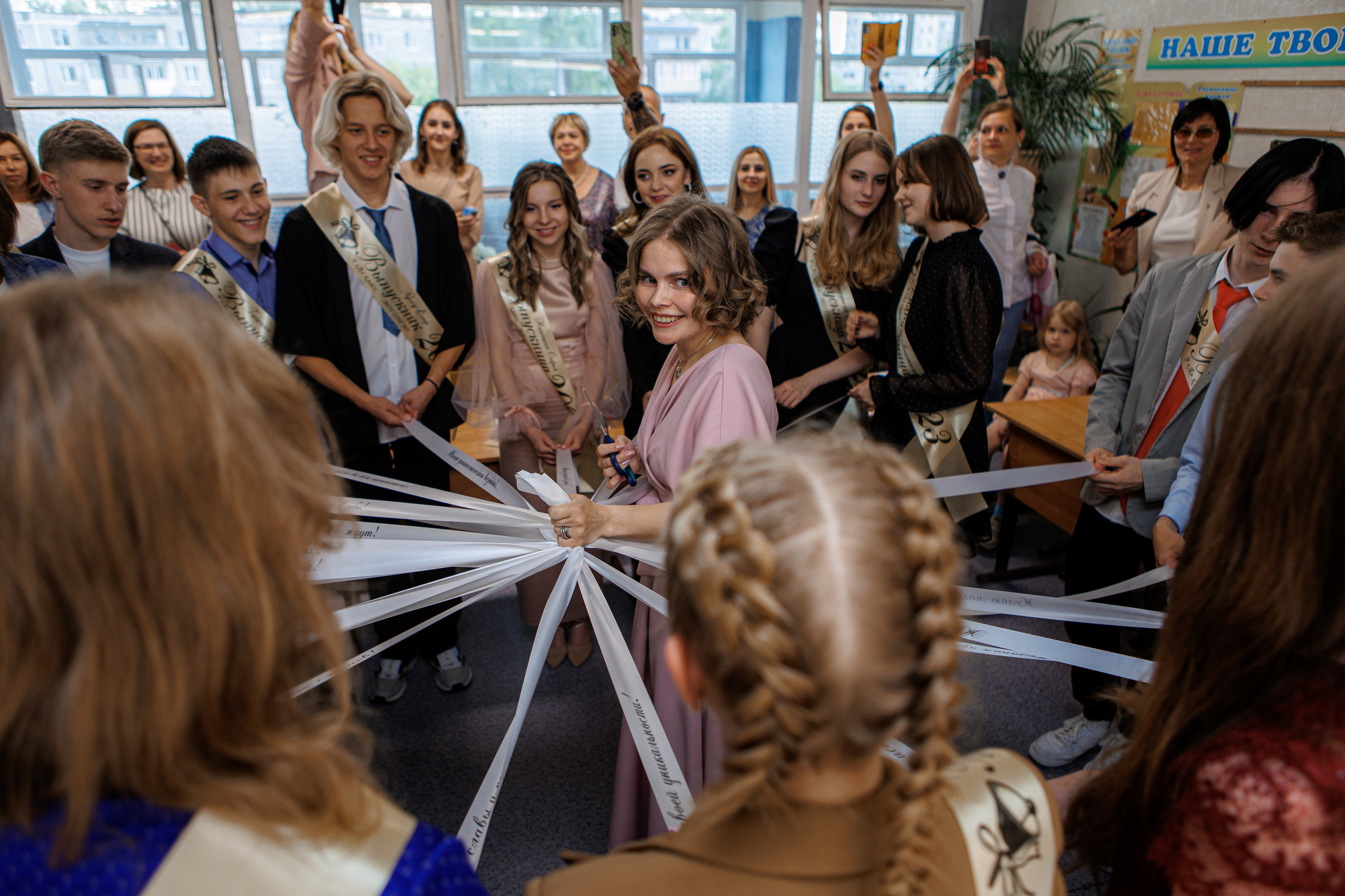 Выпускной в гимназии. Фотограф Москва и Московская область