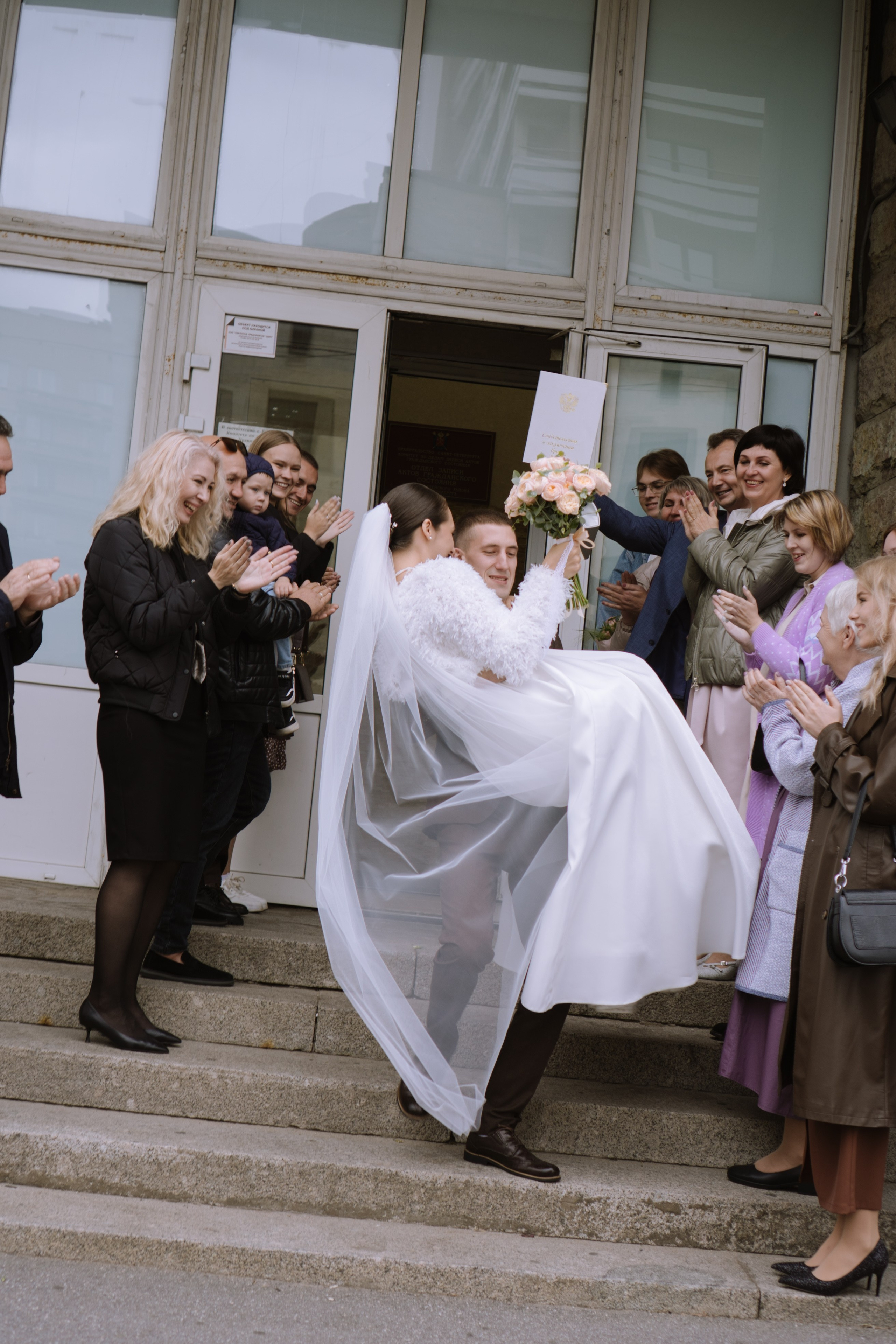 РЕПОРТАЖНАЯ СЬЕМКА В ЗАГСЕ. Профессиональный фотограф, Санкт-Петербург — Виктория Богомолова