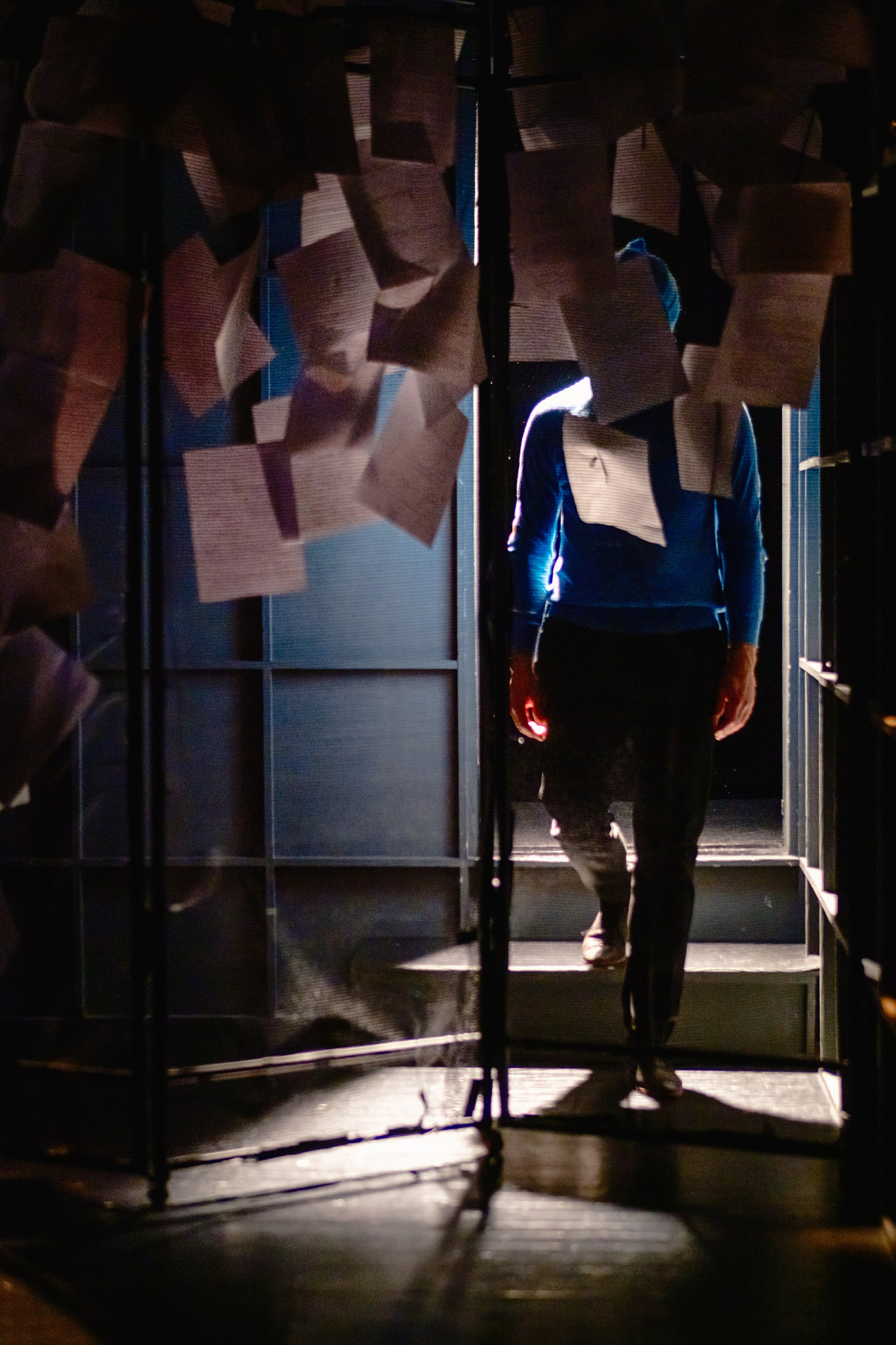 Репетиция спектакля «ДЫШИ!» в театре ЧЕЛОВЕК. Фотограф Денис Кулешов. Москва, Россия, Мир