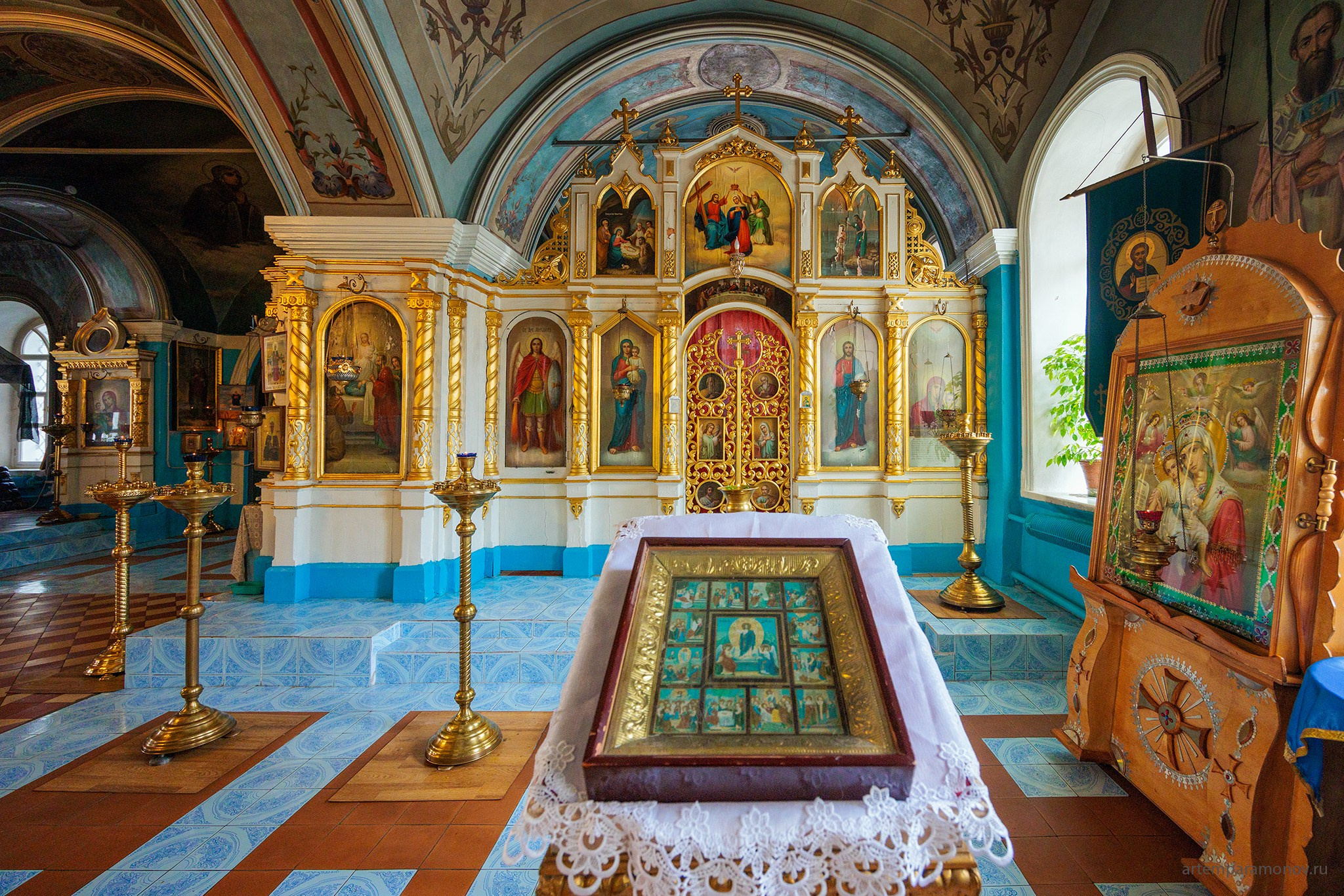 Церковь Сергия Радонежского. Черкассы, Тульская область. Фотохудожник Артём Парамонов