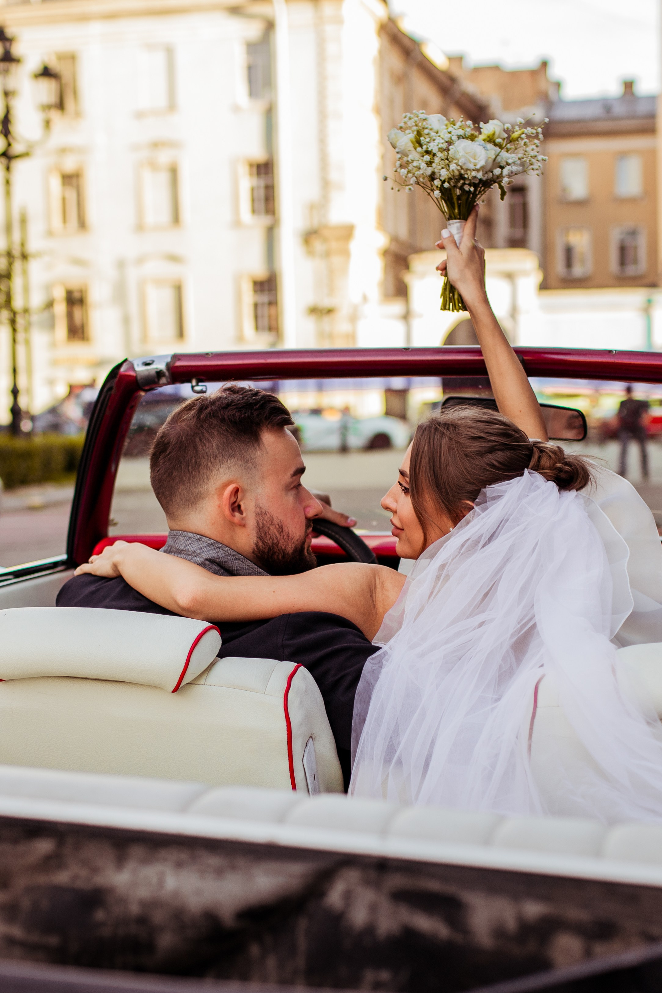 Красный кабриолет. Фотограф в Санкт-Петербурге Арбатская Наталья