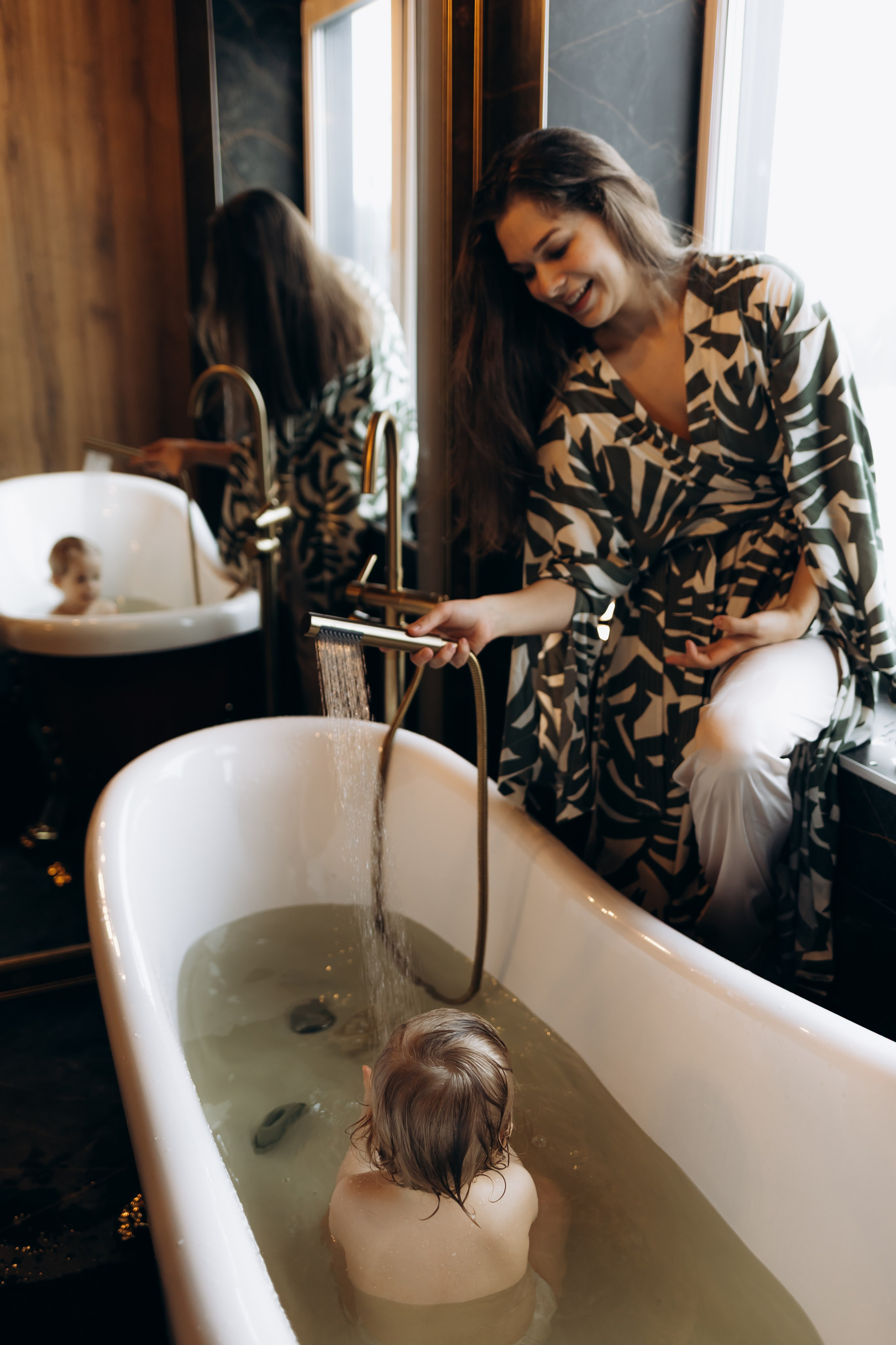 Купание в ванной. Фотограф Петрозаводск/СПБ