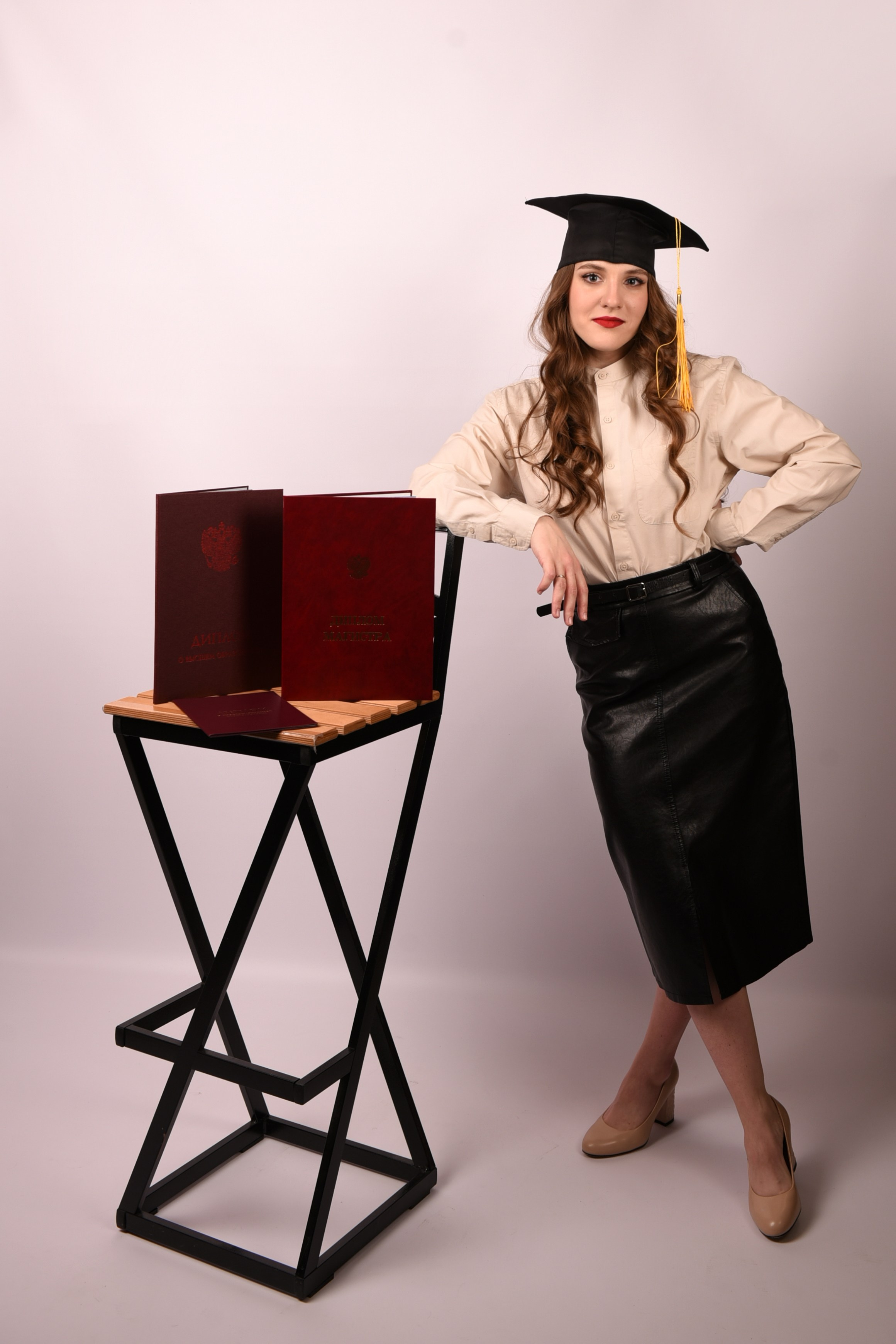 Портретная съемка в студии