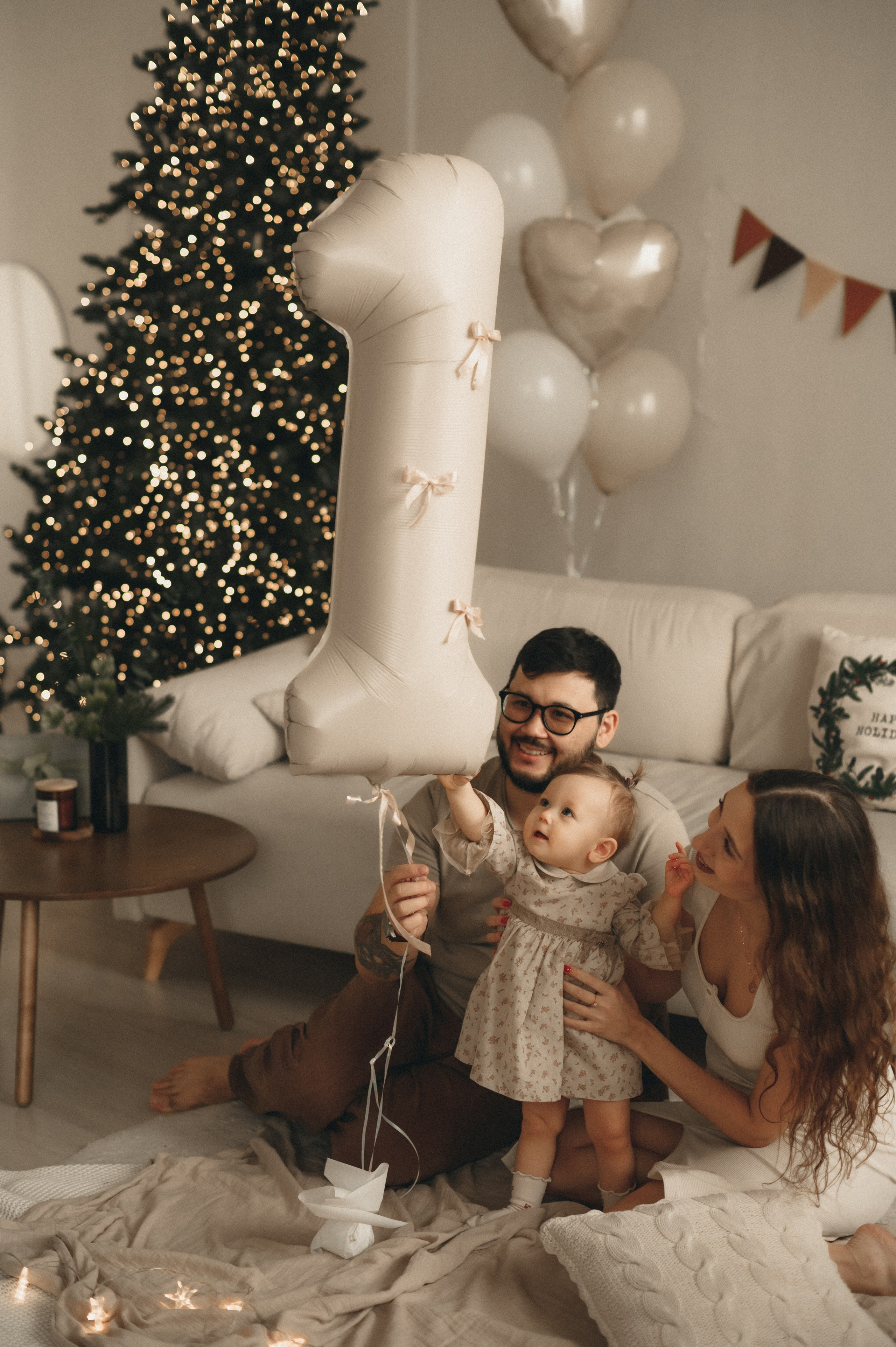 Первый и Годик и Новый Год Леи. Семейный фотограф в г. Ставрополь, Сорокина Мария