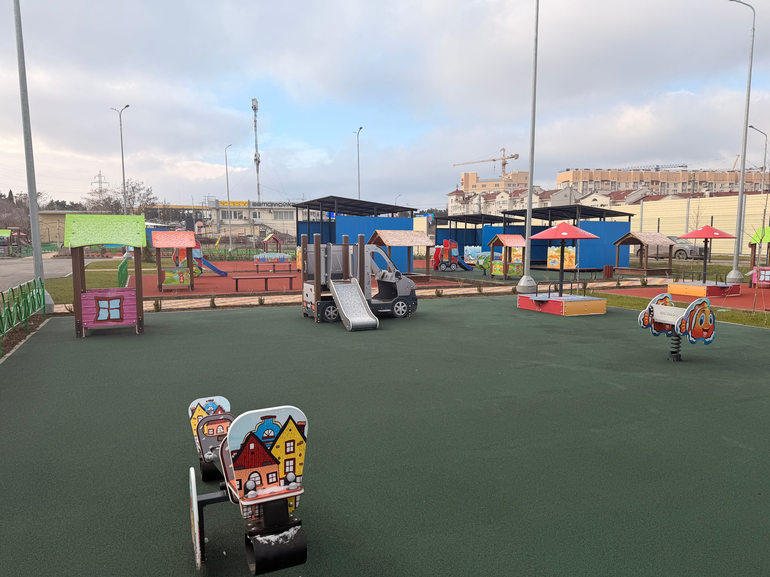 ДОУ на ул. Вакуленчука г. Севастополь. Таврика МАФ Сервис, комплексное благоустройство территорий и детских площадок в Крыму