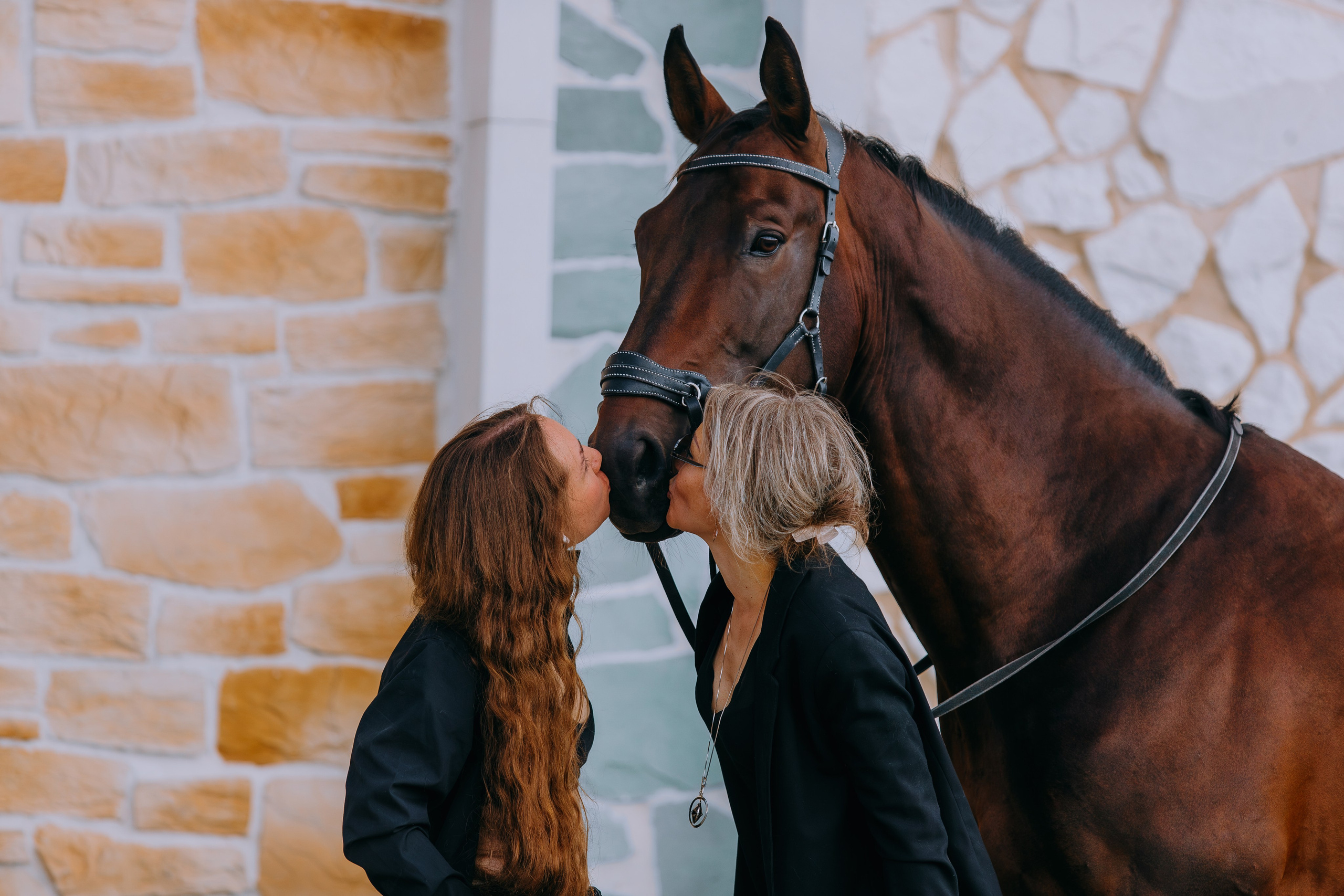 Светлана, Анна и Фрерих. Фотограф-анималист Ксендзова Кристина