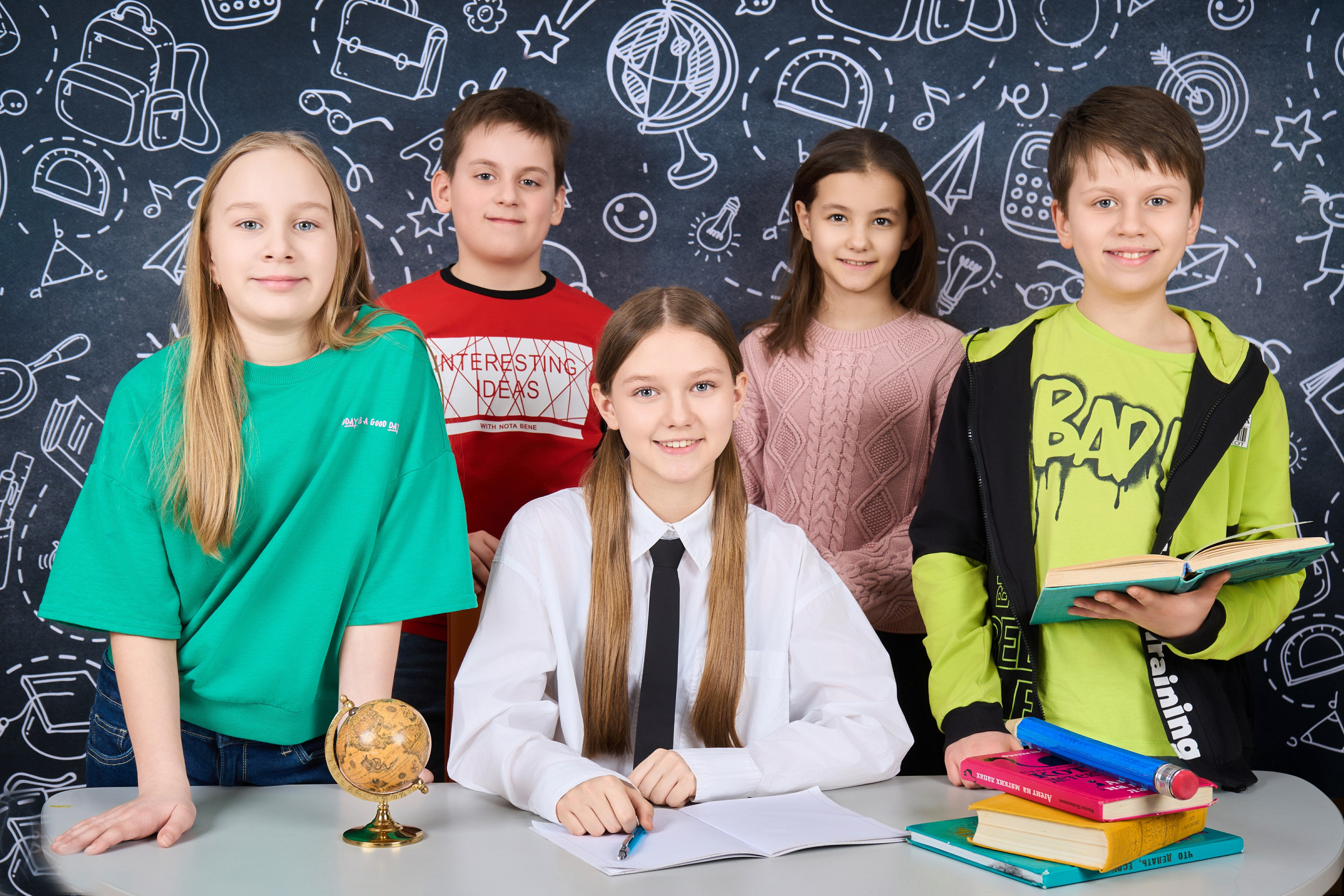 Школа. Стильные выпускные альбомы, детские фотосессии, сюжетные фотографии