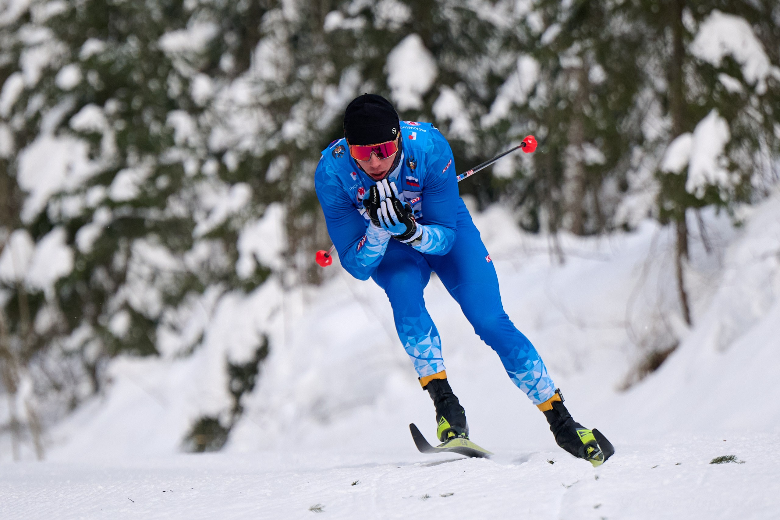 VI этап ФосАгро Кубка России по лыжным гонкам. Ижевск 25.01.2025 и 26.01.2025. Спортивный репортажный фотограф в Ижевске Сергей Мерзляков