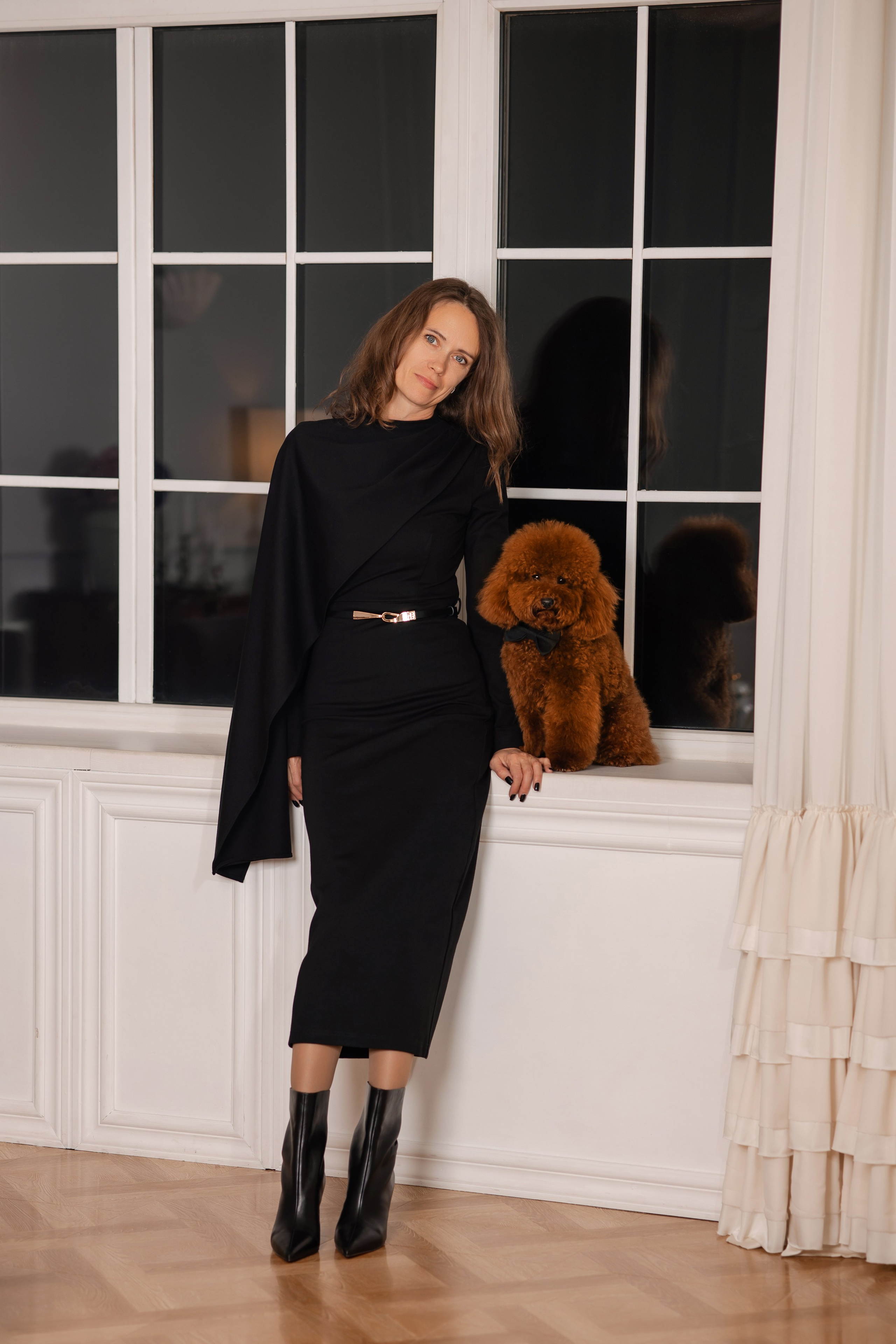 Фотосессия собаки в фотостудии. Фотограф-анималист в Краснодаре Маша Мельникова