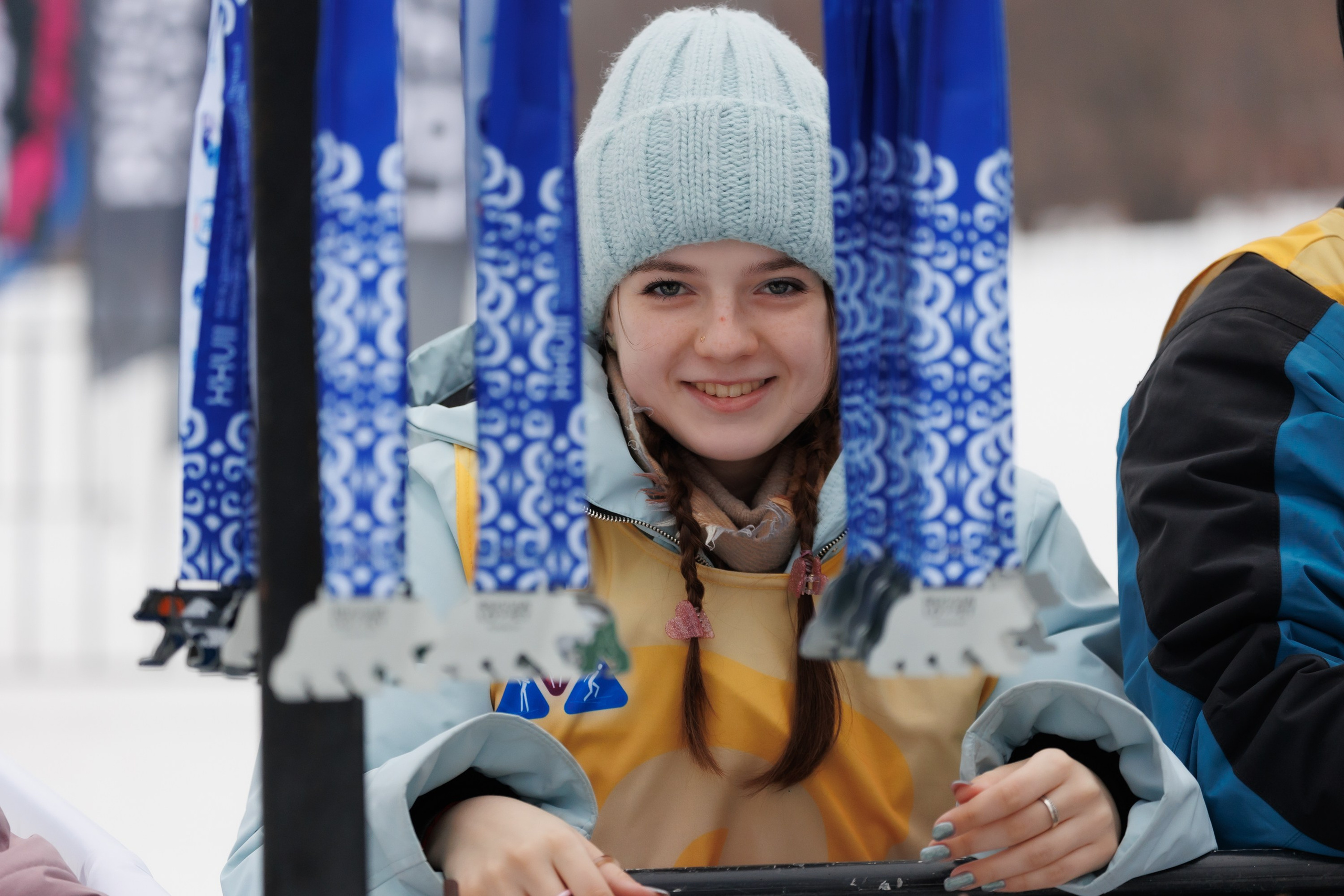 XXVII Сахалинский лыжный марафон. Фотограф Анастасия Зубкова