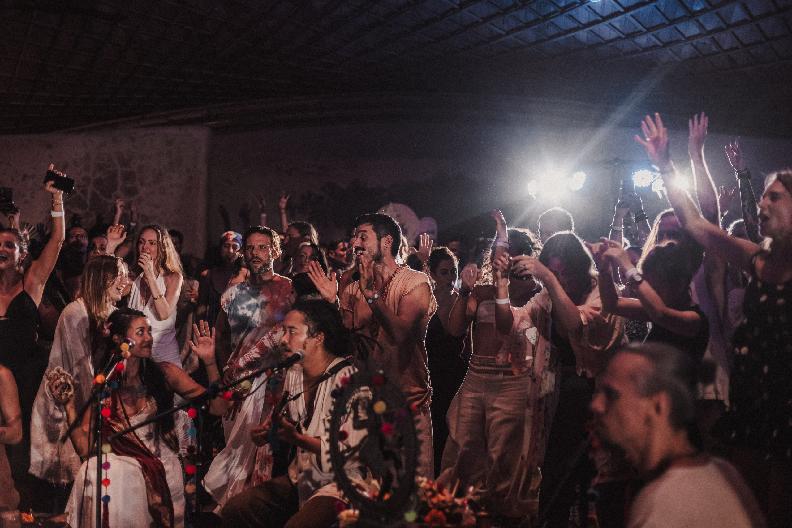 Hanuman Project kirtan at Alchemy march. Mariam Bagdasaryan