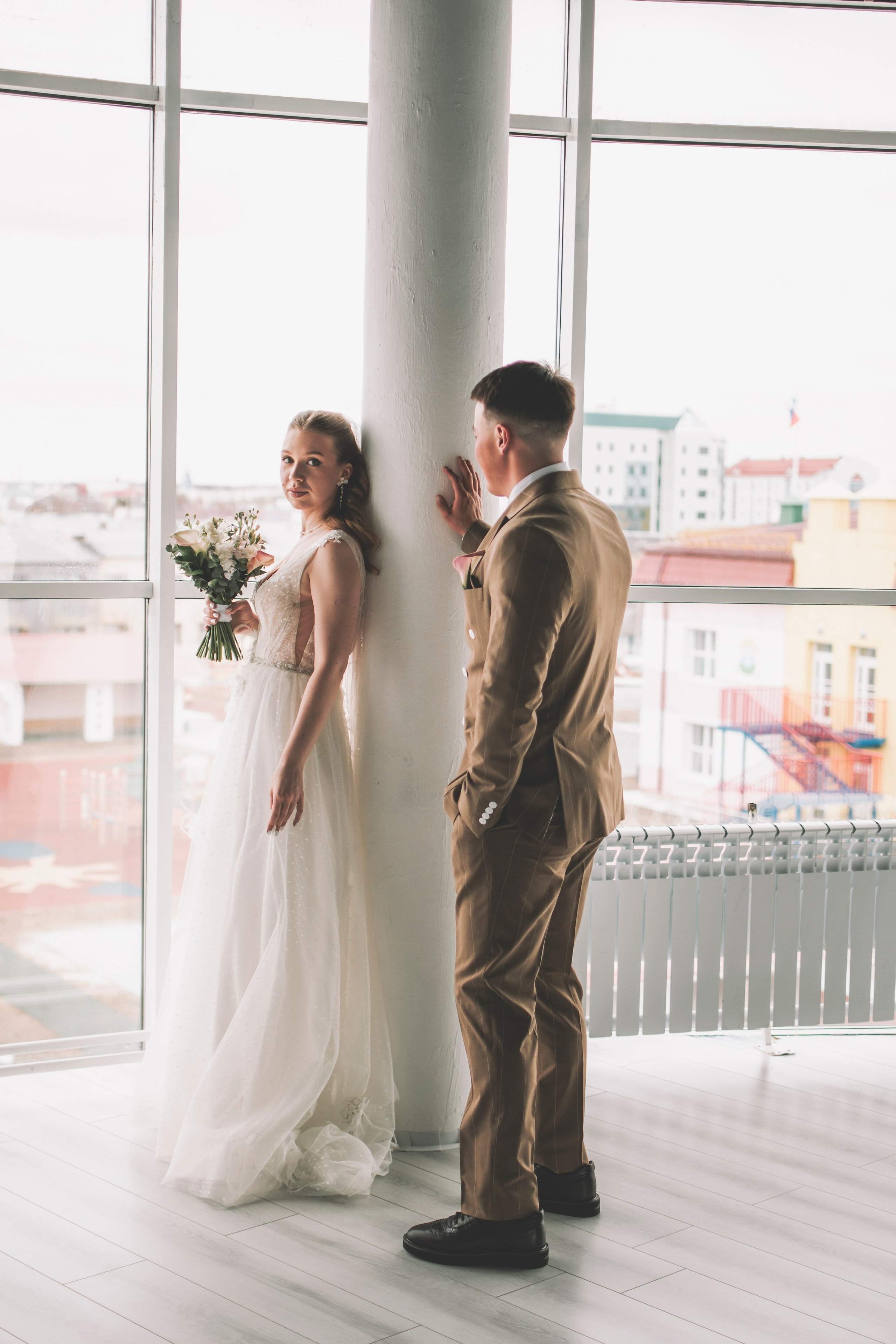 Альберт и Анастасия (Студийная фотосессия, роспись в ДК Нефтяник + фотосессия с гостями). Семейный и свадебный фотограф Губкинский и Ставрополь