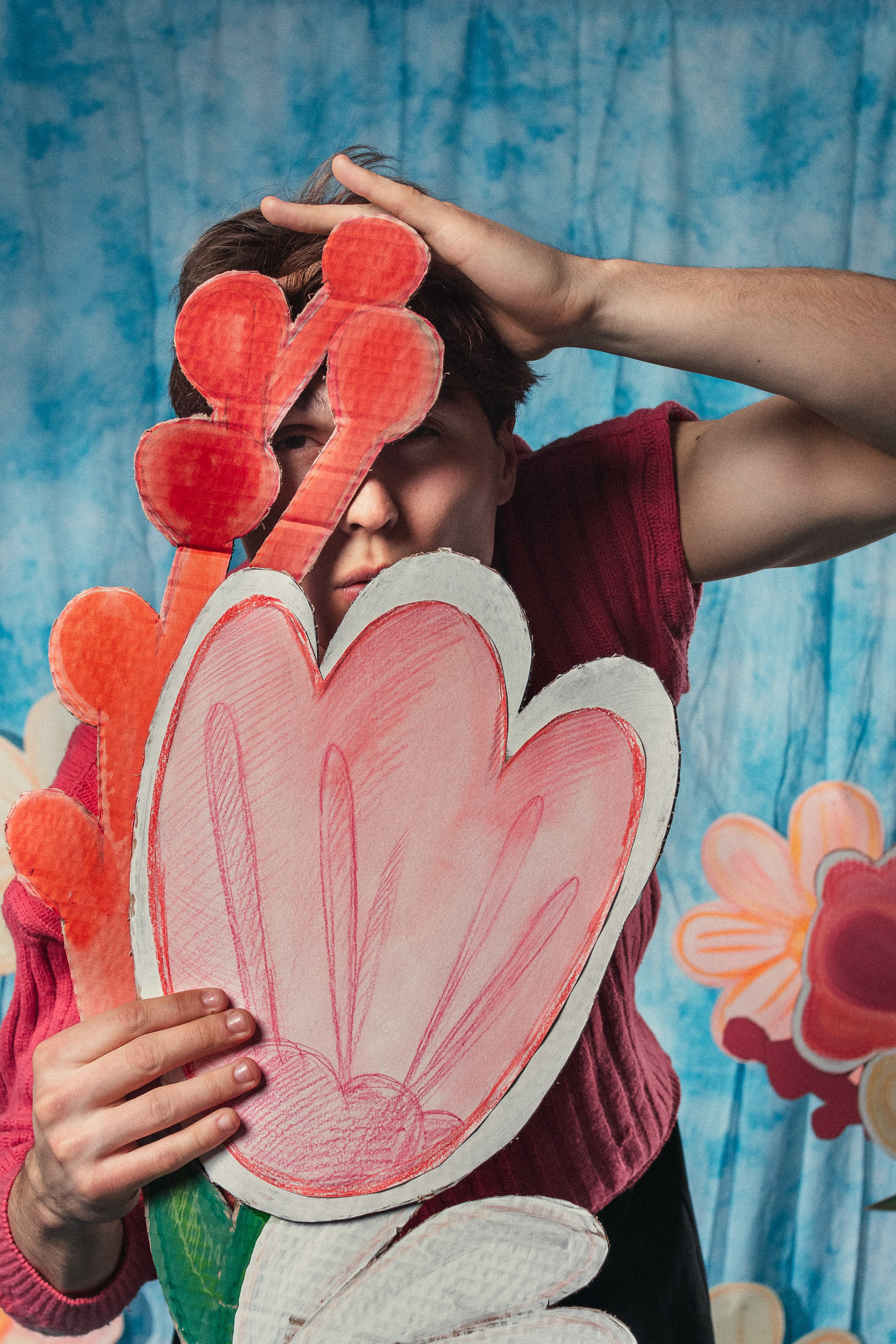 Картонные цветы. Светлана Аброщикова