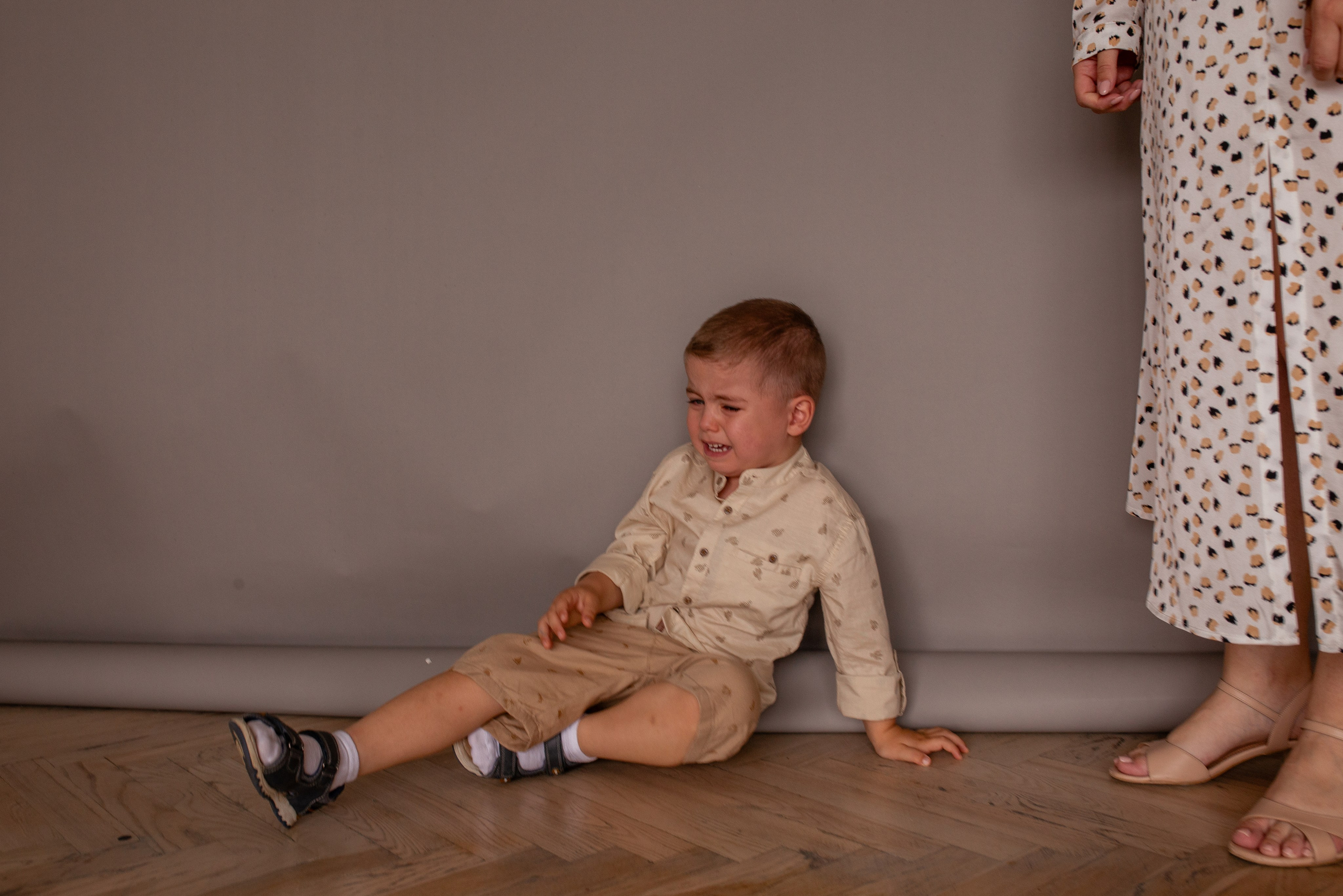 Надежда, Григорий и Ваня с семьёй