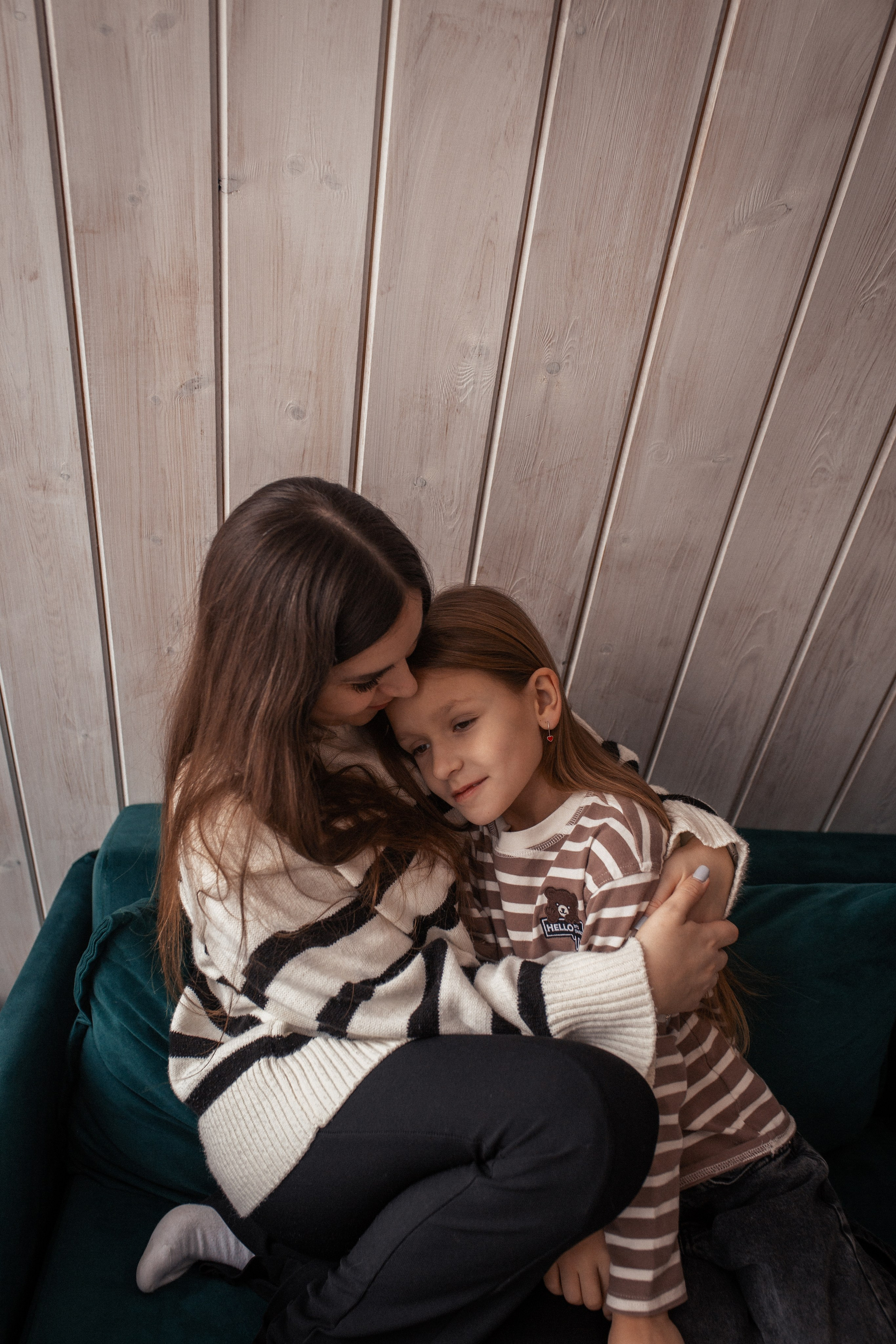 Мария с семьёй