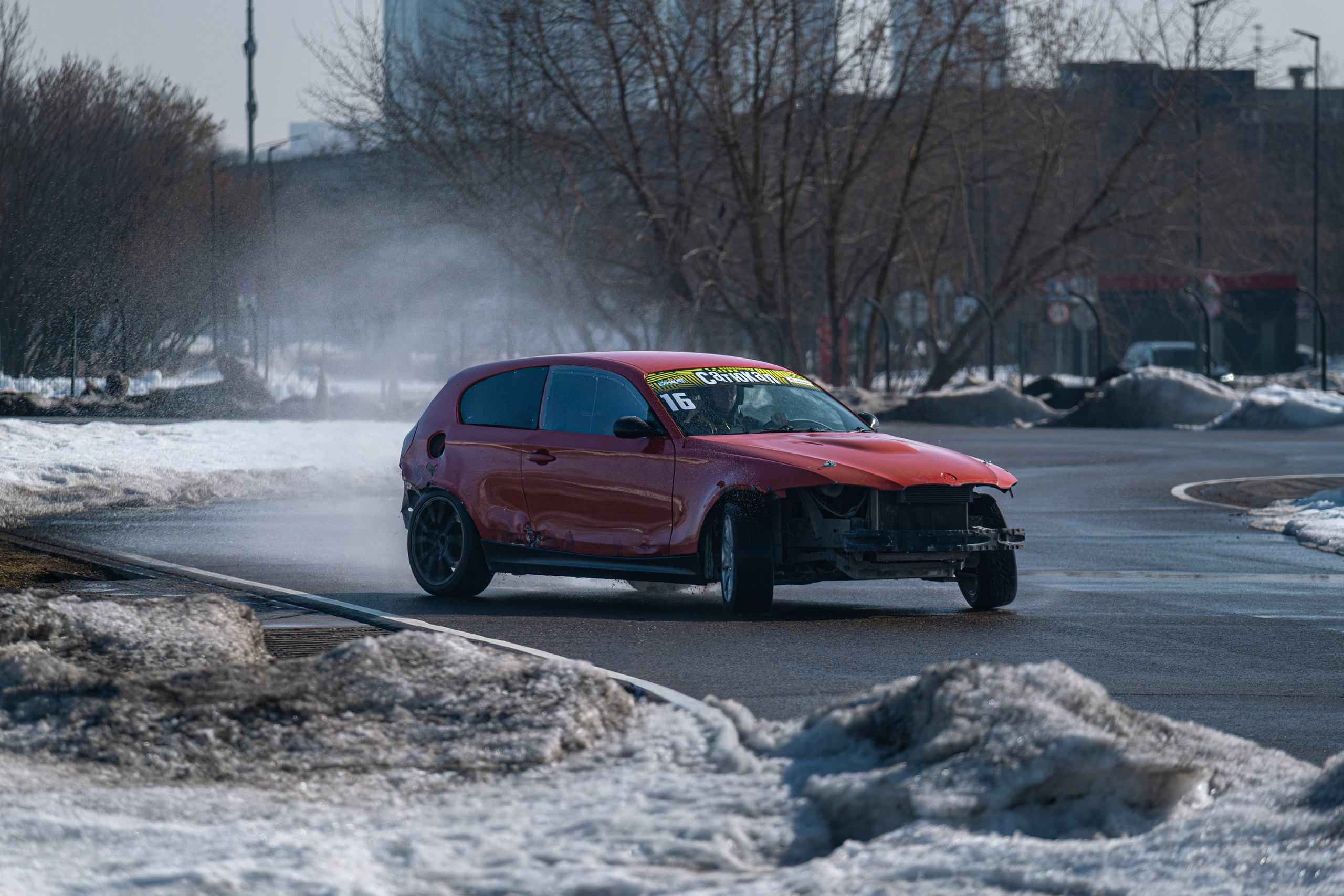 Спортивная автомобильная съемка. Malenkyia