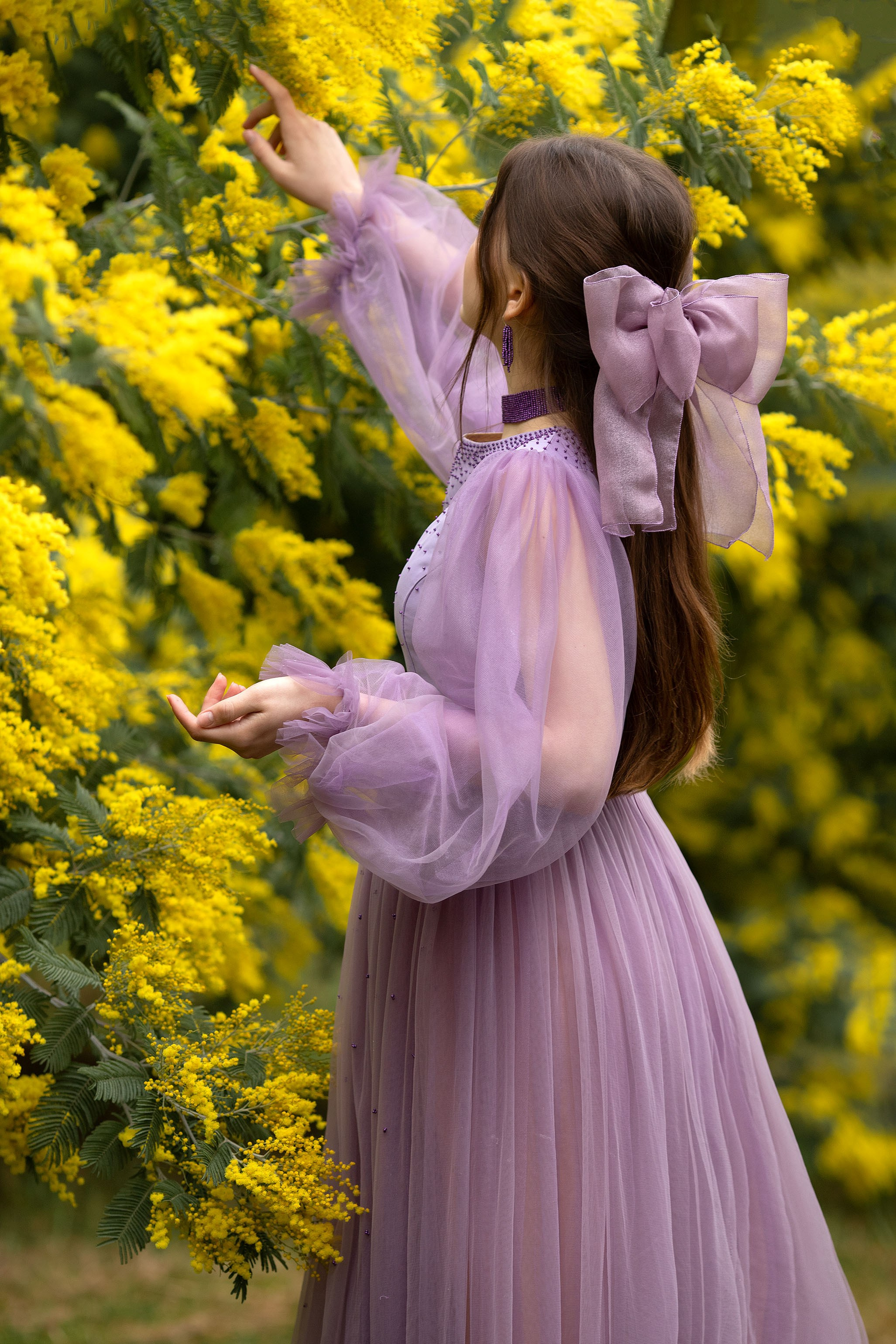 Фотопроект «Милый сиреневый». Женский и портретный фотограф Мила Прошина. Краснодаар