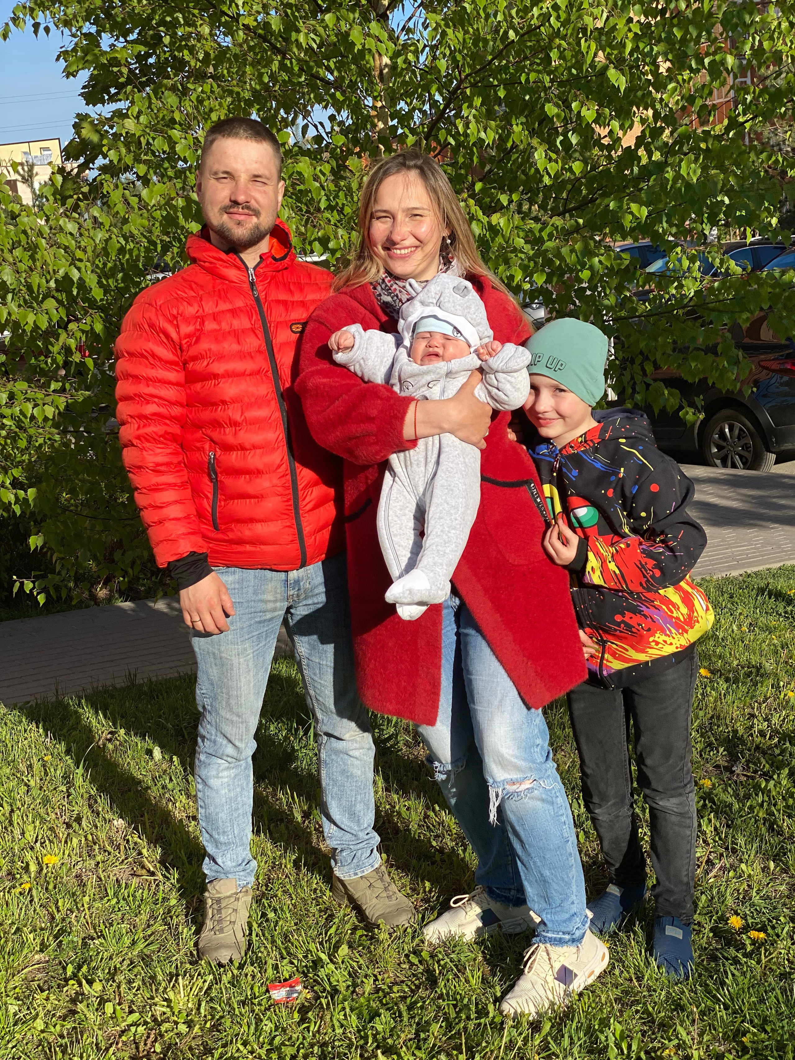 Анастасия, Илья, Арсений и Савелий. Фотограф новорожденных, семейный фотограф в Одинцово Ольга Генералова