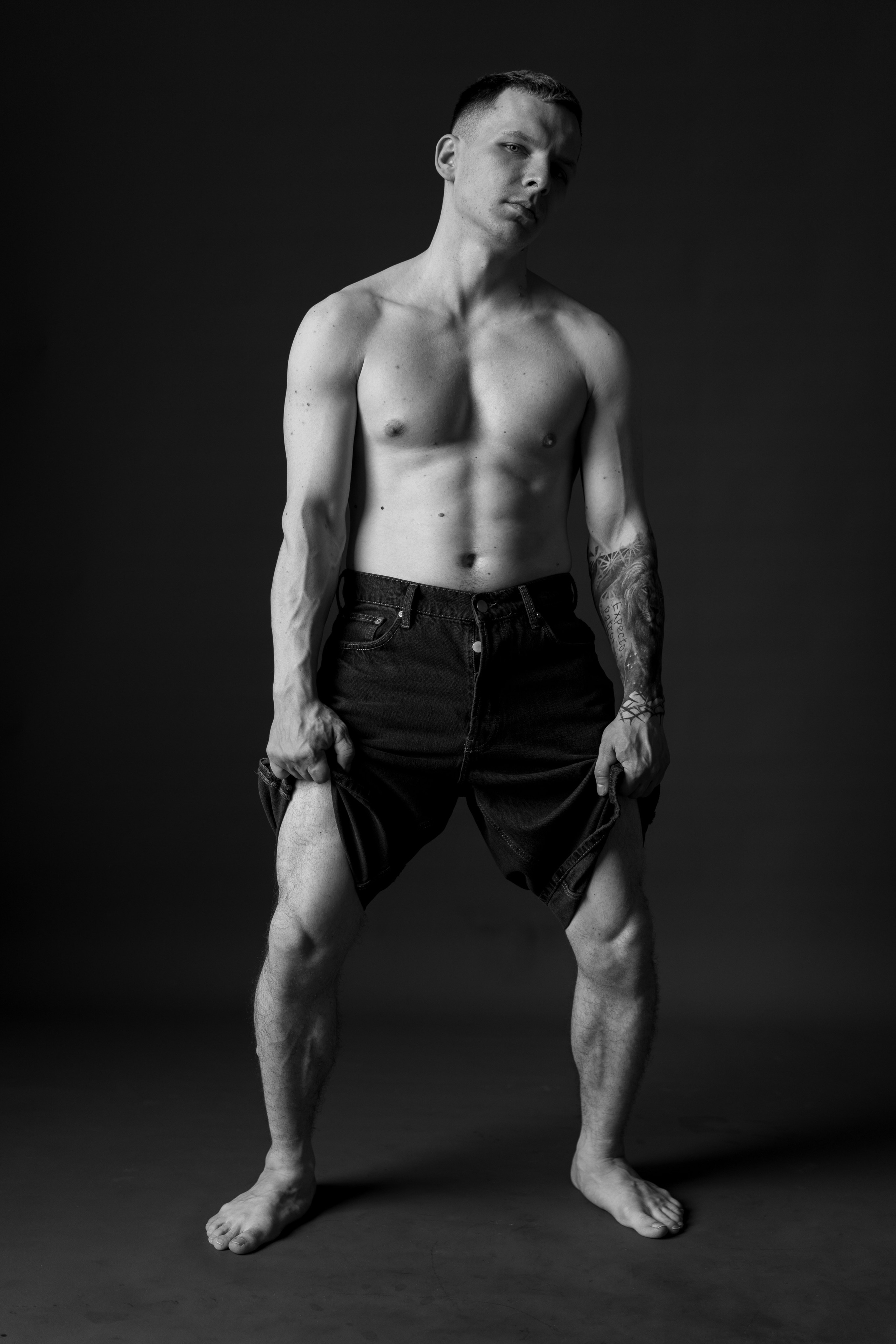 Мужская съёмка в студии. Фотограф Елизавета Потешкина