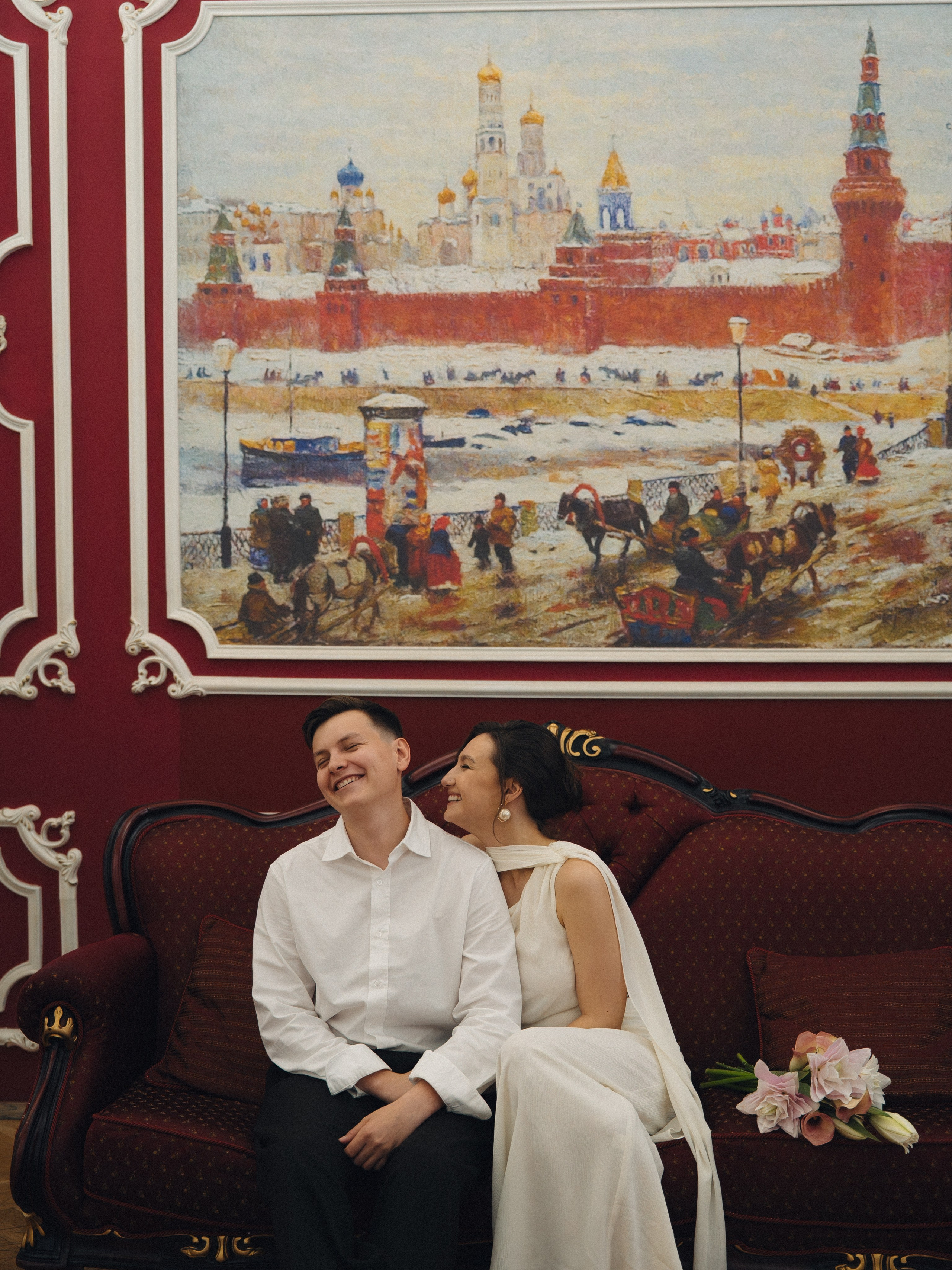 Даша и Влад. Свадебный фотограф в Москве Лиза Зиньковская
