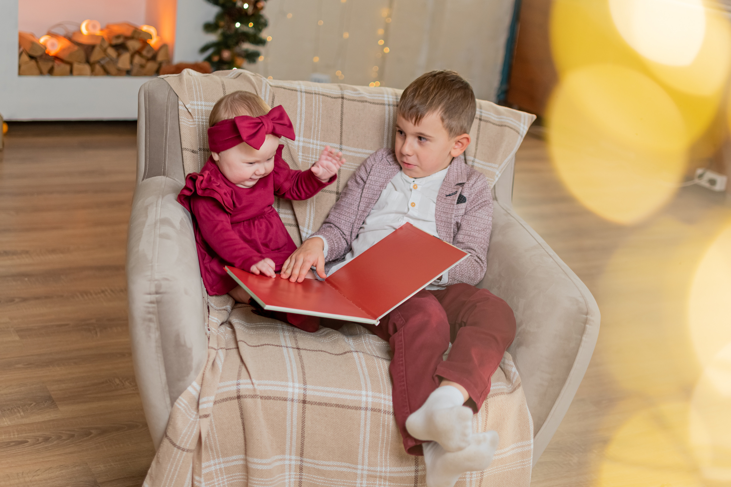 Новогодние фотосессии в студиях. Свадебный и семейный фотограф Екатерина Пушан. Москва, Балашиха, Железнодорожный, Солнечногорск