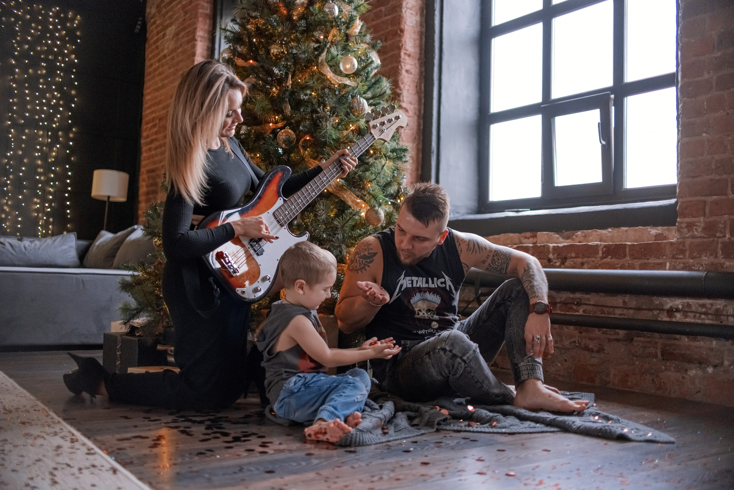 Новогодние фотосессии в студиях. Свадебный и семейный фотограф Екатерина Пушан. Москва, Балашиха, Железнодорожный, Солнечногорск