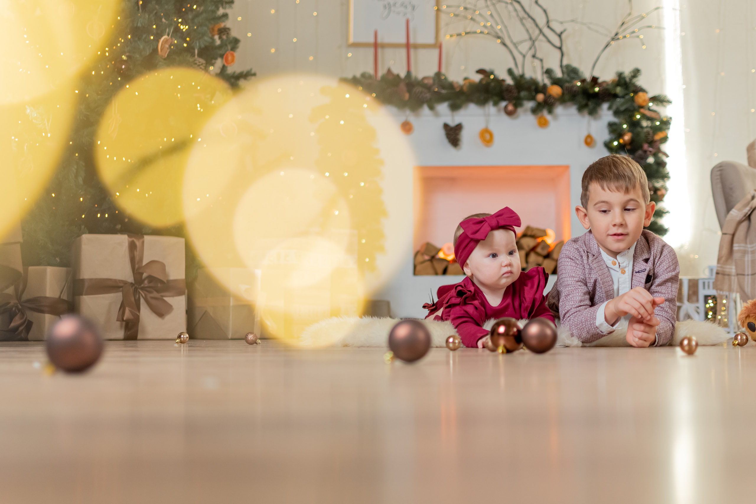 Новогодние фотосессии в студиях. Свадебный и семейный фотограф Екатерина Пушан. Москва, Балашиха, Железнодорожный, Солнечногорск