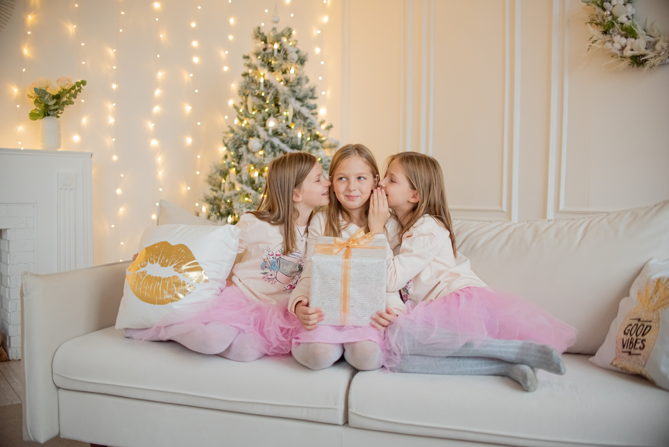 Новогодние фотосессии в студиях. Свадебный и семейный фотограф Екатерина Пушан. Москва, Балашиха, Железнодорожный, Солнечногорск