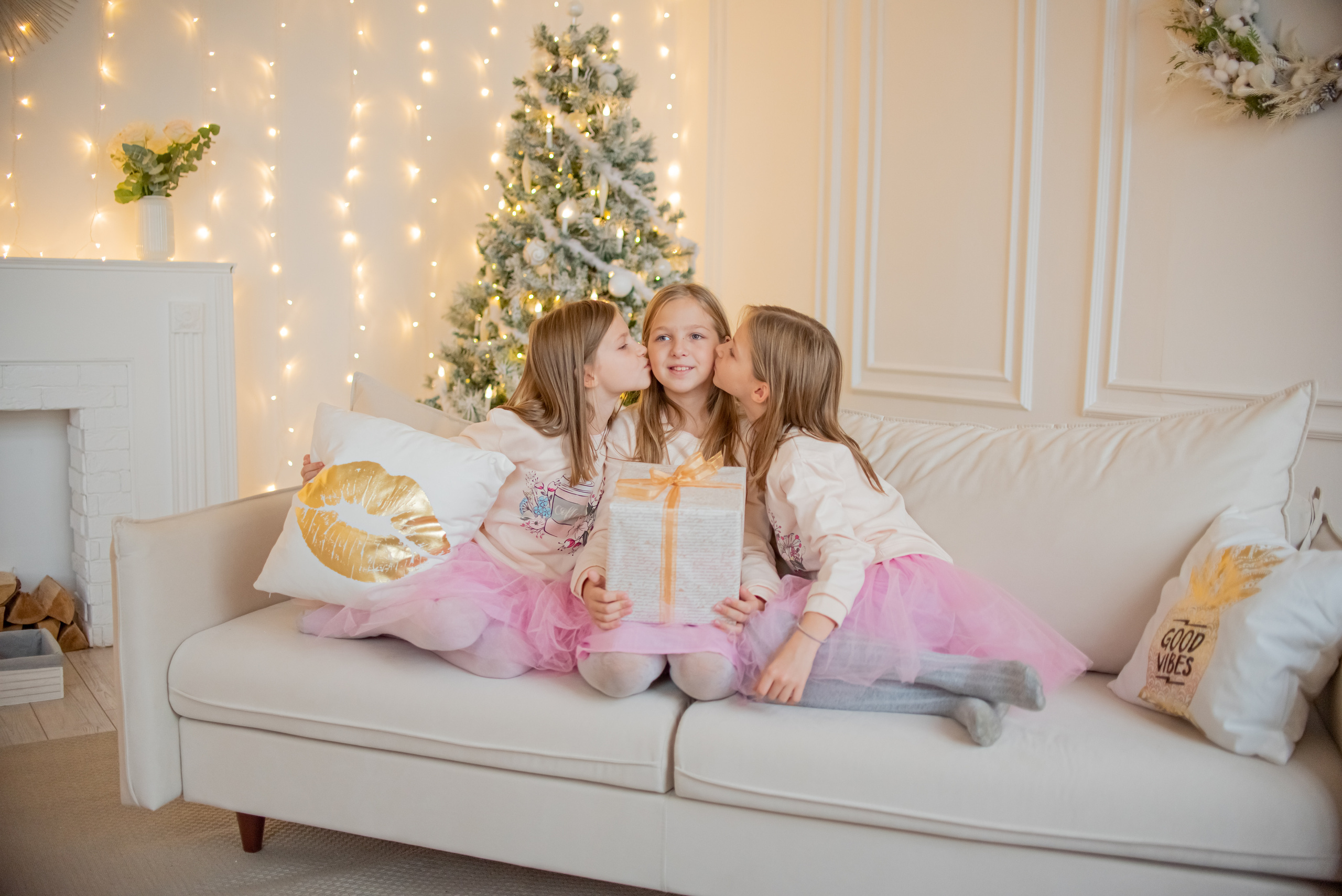 Новогодние фотосессии в студиях. Свадебный и семейный фотограф Екатерина Пушан. Москва, Балашиха, Железнодорожный, Солнечногорск