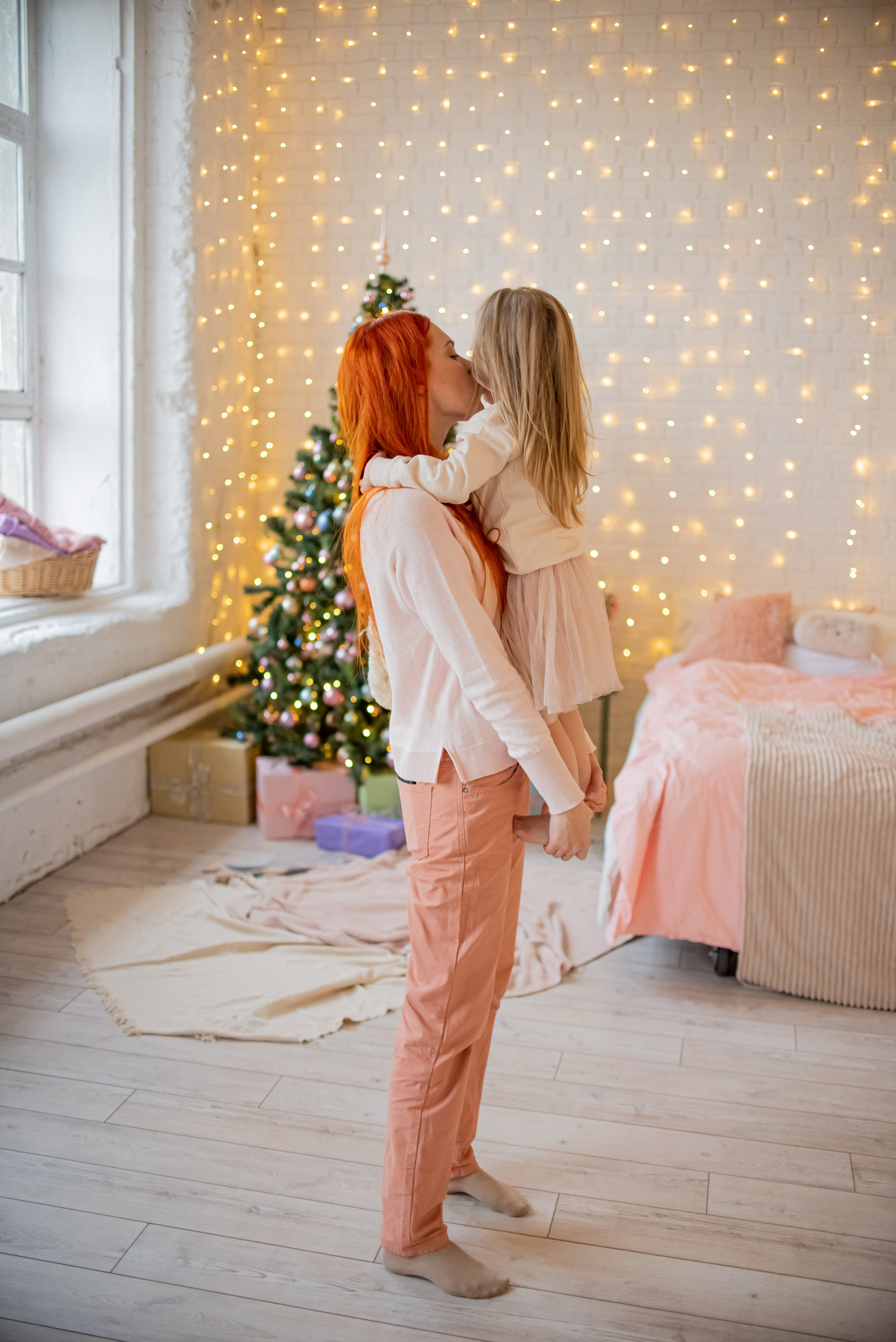 Новогодние фотосессии в студиях. Свадебный и семейный фотограф Екатерина Пушан. Москва, Балашиха, Железнодорожный, Солнечногорск