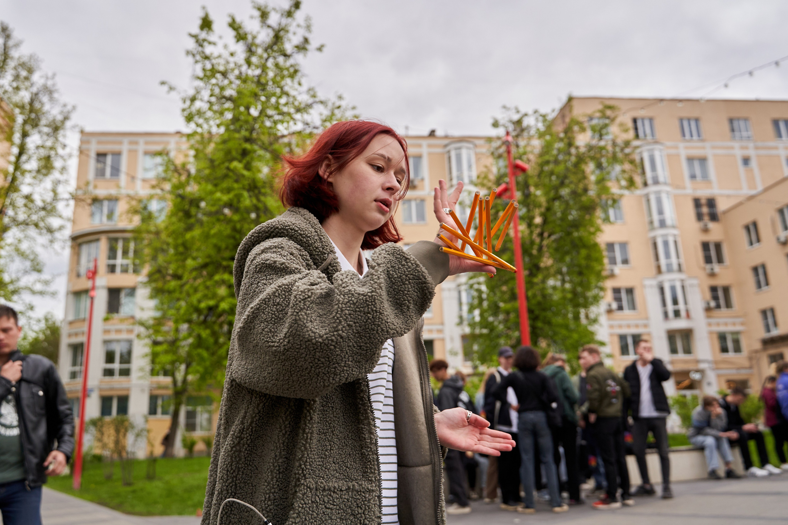 Городской квест в рамках регионального фестиваля «Учись без границ». Репортажный фотограф Вилянов Евгений. Нижний Новгород