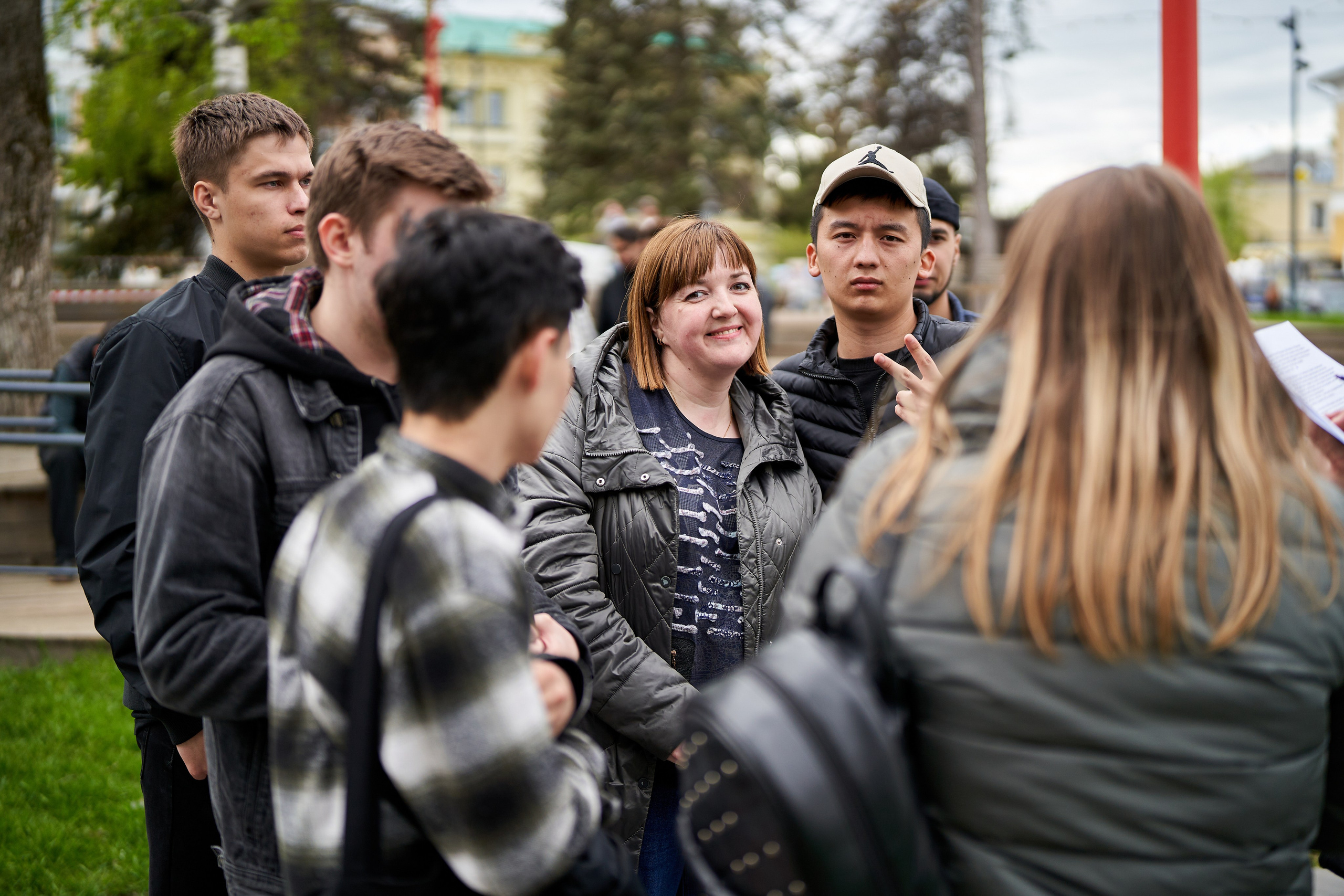 Городской квест в рамках регионального фестиваля «Учись без границ». Репортажный фотограф Вилянов Евгений. Нижний Новгород
