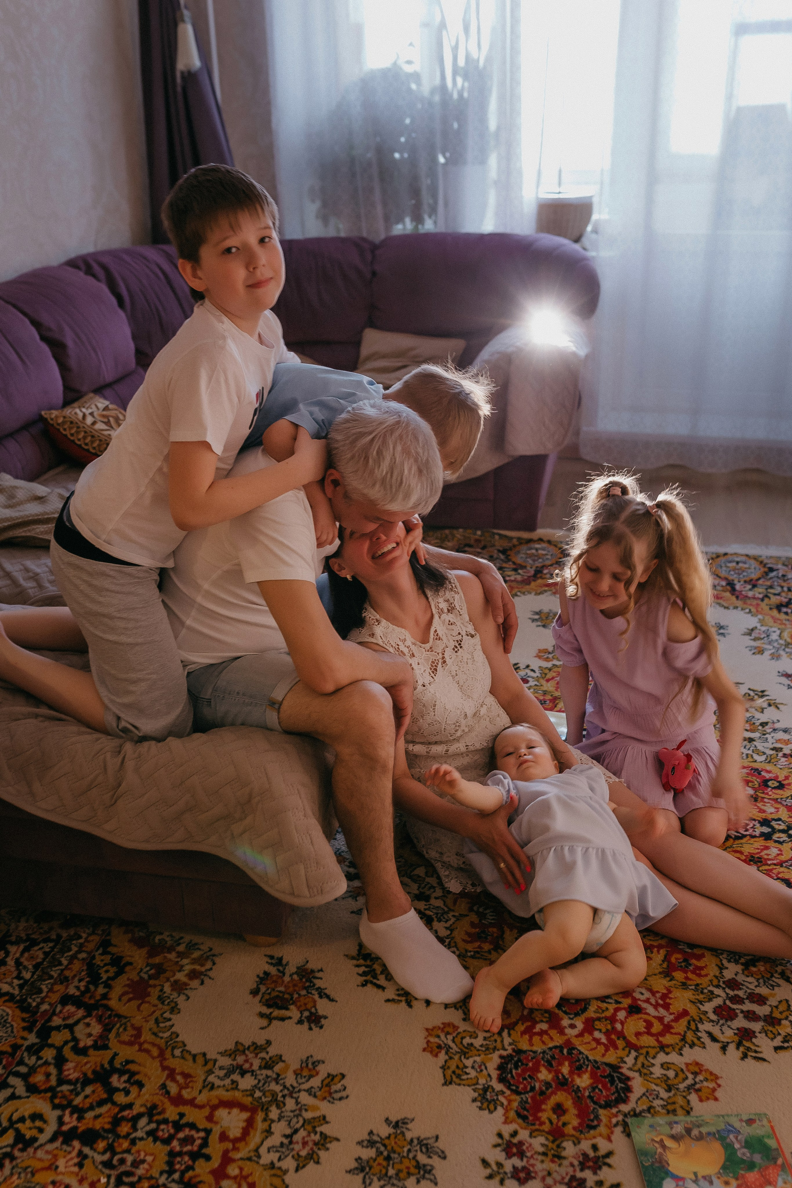 Вкусный завтрак. Семейный фотограф в Сургуте