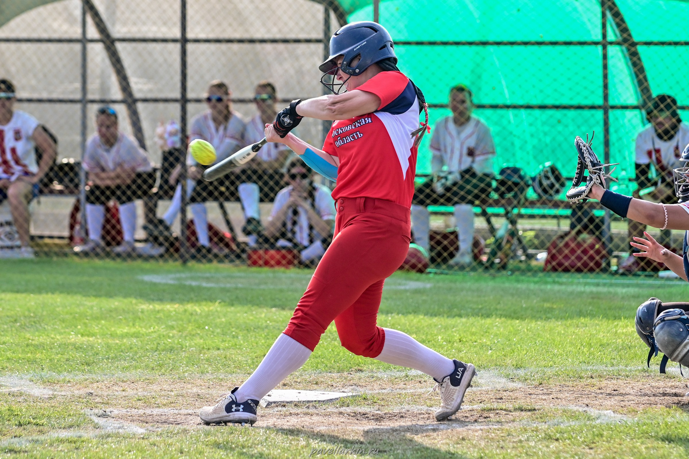 Софтбол: Финал юношеской спартакиады 2025 года. Спортивный фотограф, фотожурналист Павел Ларькин