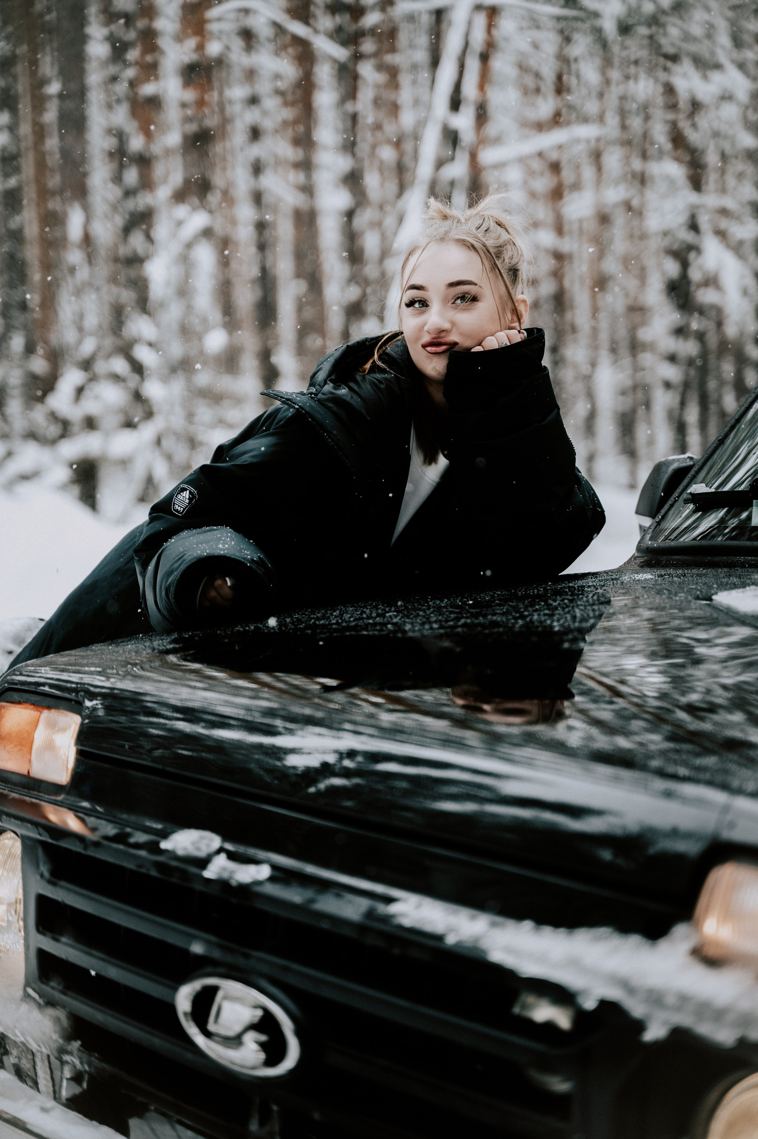 Индивидуальная съёмка для Аделины зима. Фотограф/видеограф Богдан Голованов