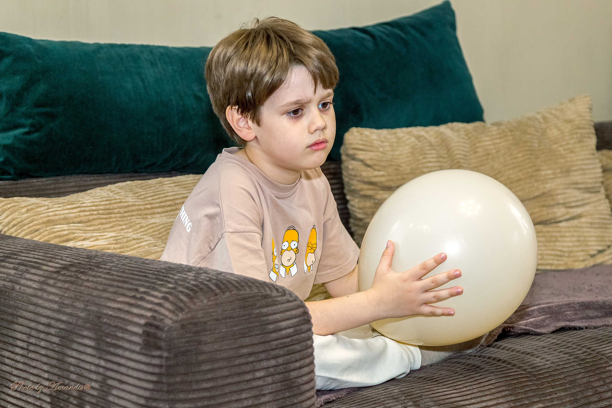 День рождения Лёвы (6 лет). Репортажная съемка в Москве и области. Анималистика
