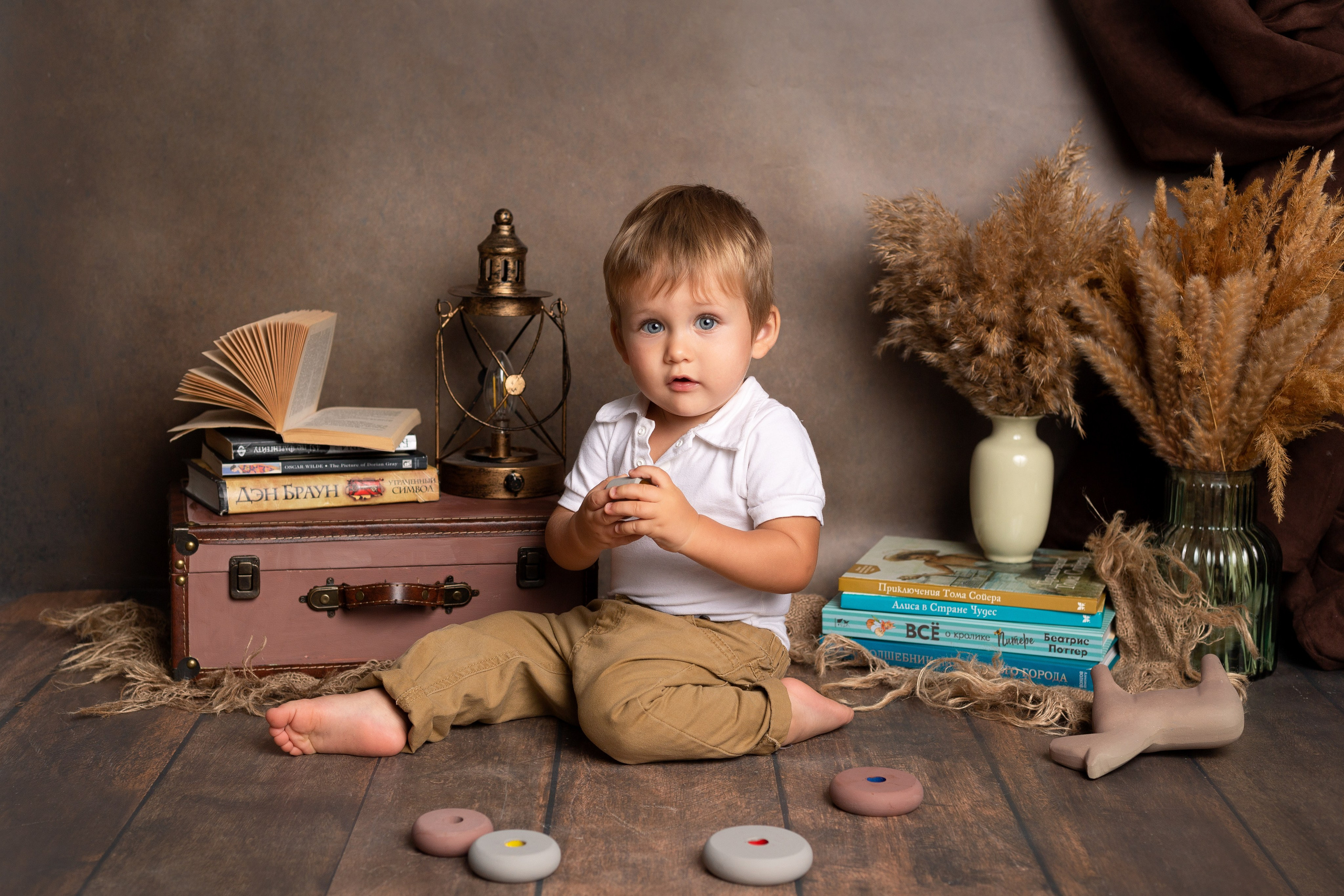 Фотосессия годовалых детей. Фотограф новорожденных в Омске Анастасия Моисеева